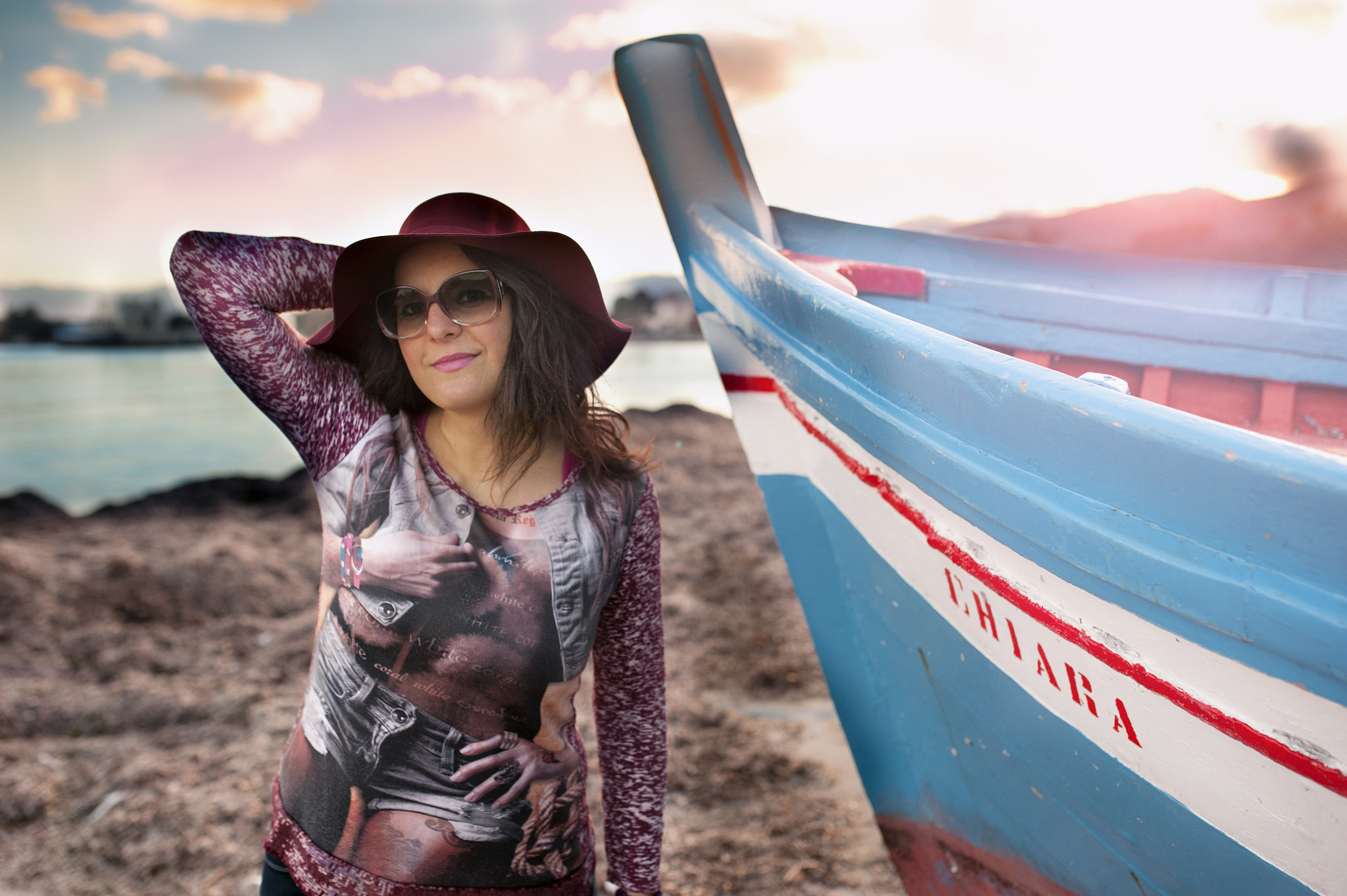 Nikon D700 + Sigma 35mm F1.4 DG HSM Art sample photo. Sicily sunset photography