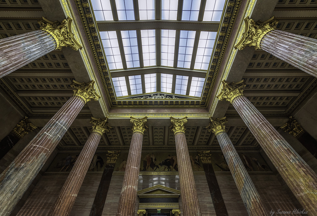 Nikon AF-S Nikkor 14-24mm F2.8G ED sample photo. Vienna - paliament photography