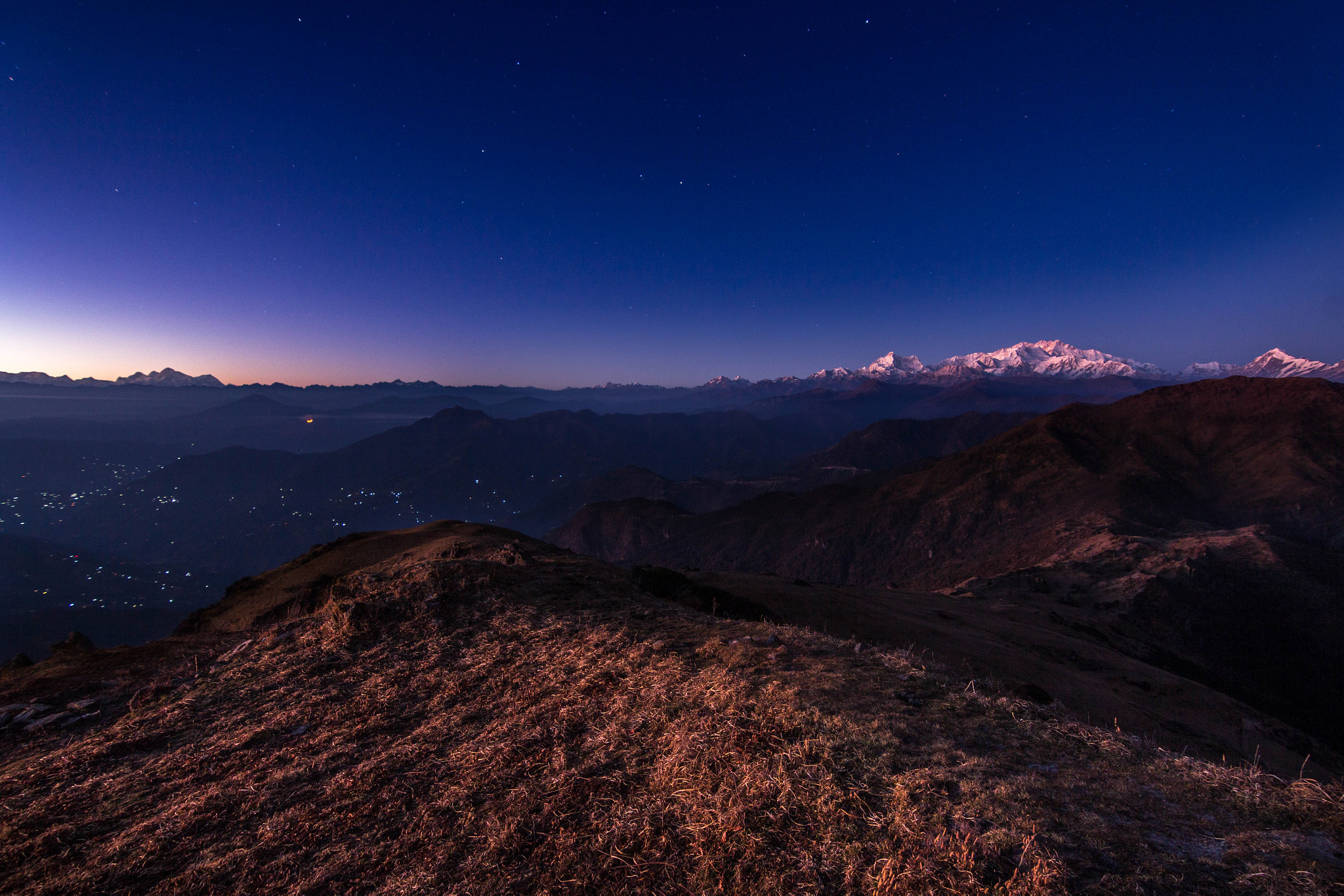 Canon EOS 60D sample photo. Everest & kanchenjunga in one frame photography