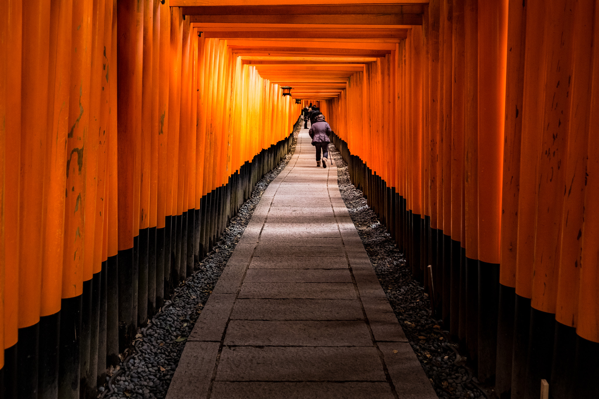 Fujifilm X-E2 + Fujifilm XF 10-24mm F4 R OIS sample photo. Red gate photography