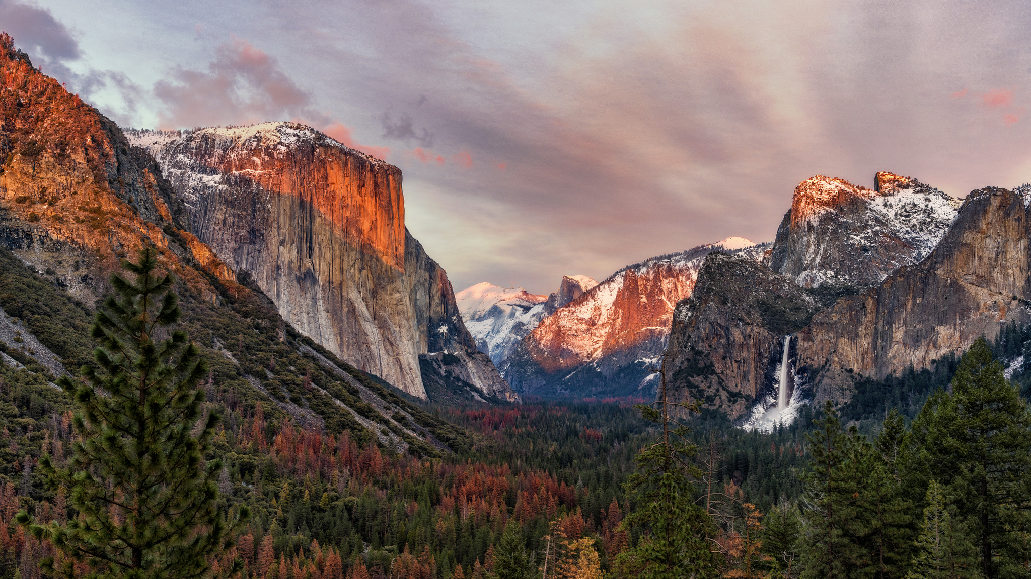 Sony a99 II + Sony Vario-Sonnar T* 24-70mm F2.8 ZA SSM sample photo. Tunnel view during winter sunset photography