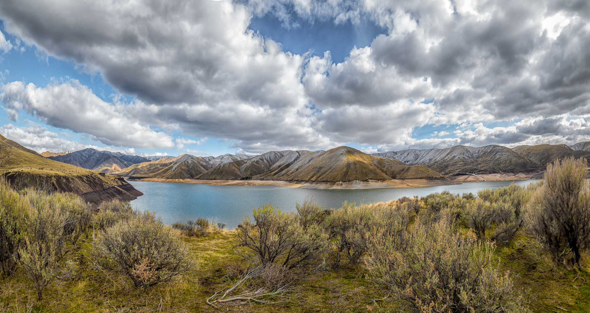 Samyang 14mm F2.8 ED AS IF UMC sample photo. Boise's lucky peak reservoir on a winter morning photography
