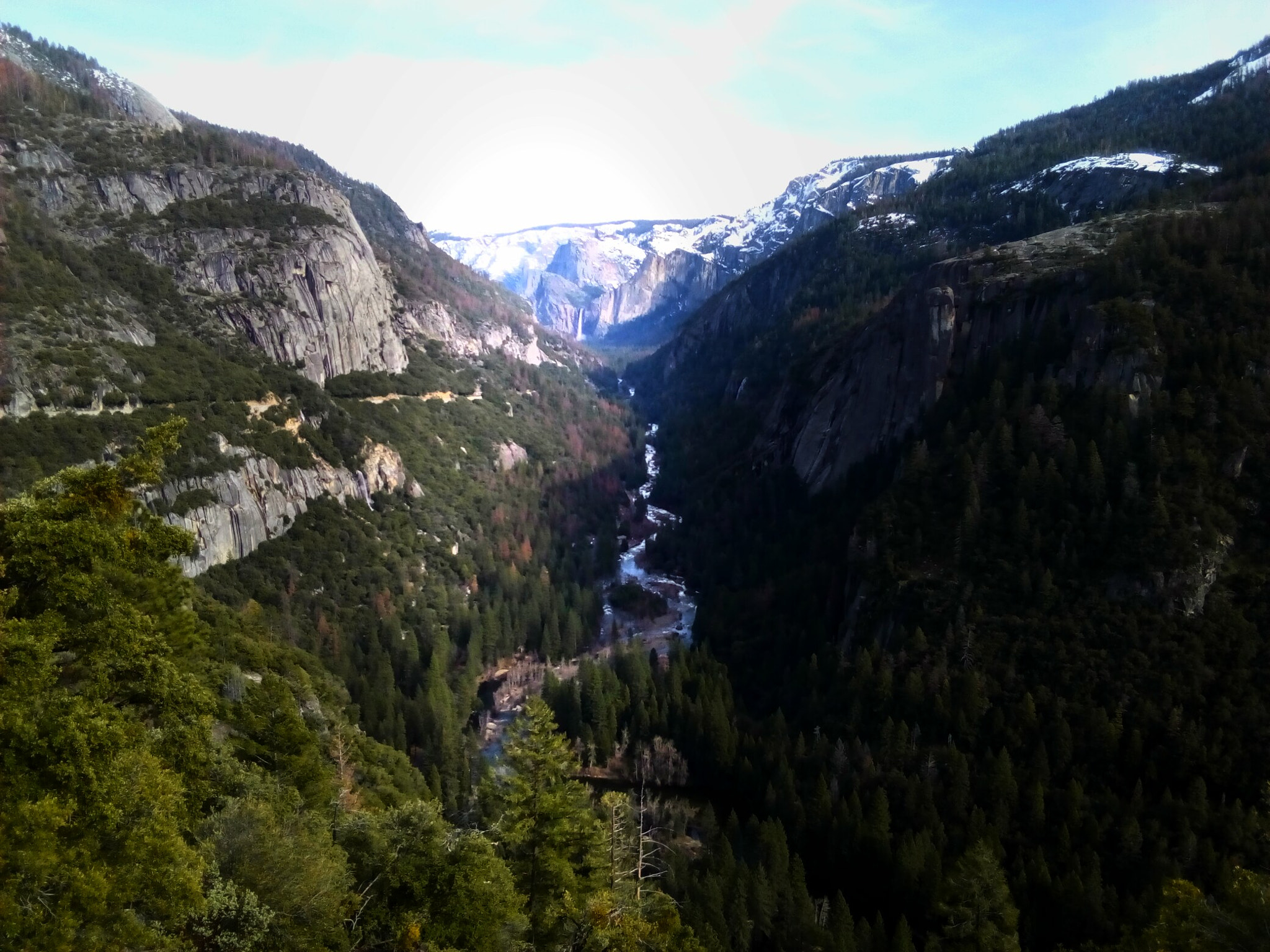 ZTE BLADE A452 sample photo. Yosemity valley photography