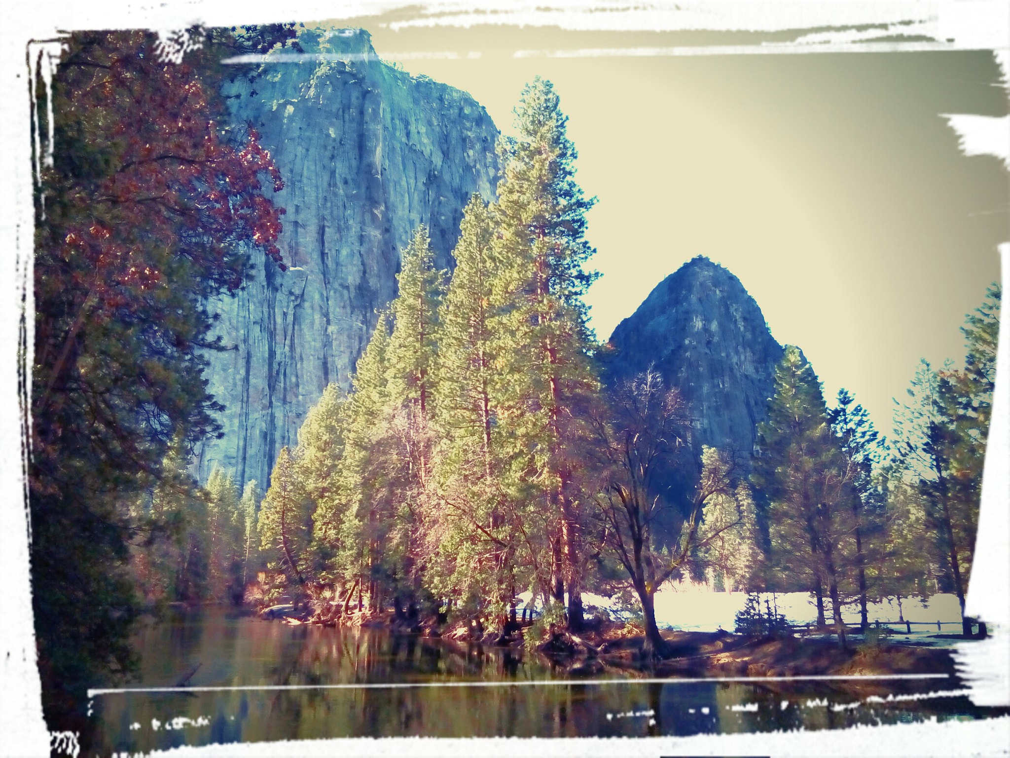ZTE BLADE A452 sample photo. Yosemite national park photography