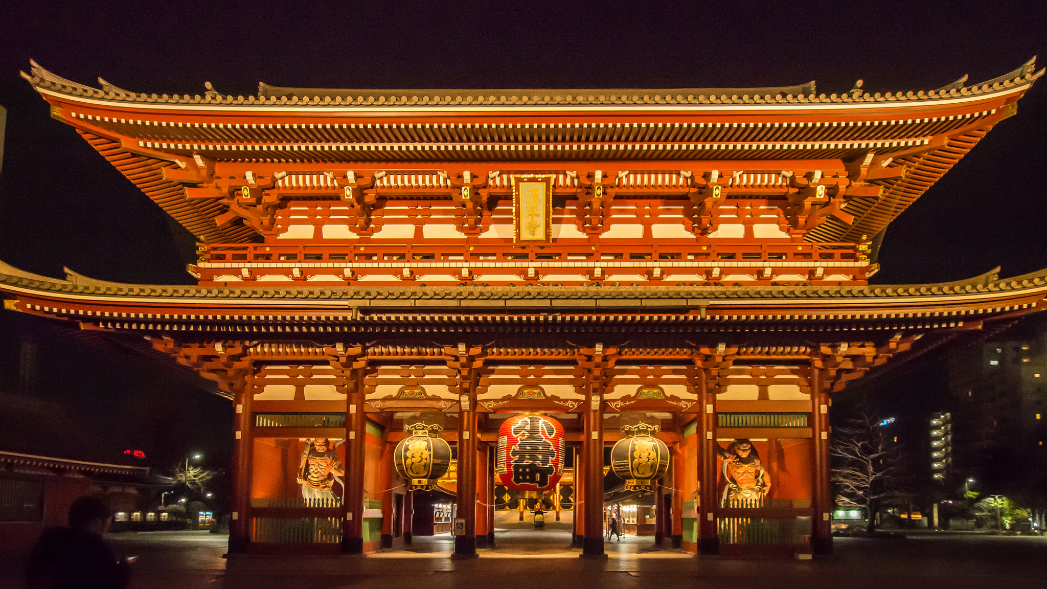 Olympus Zuiko Digital ED 9-18mm F4.0-5.6 sample photo. Temple in midnight photography