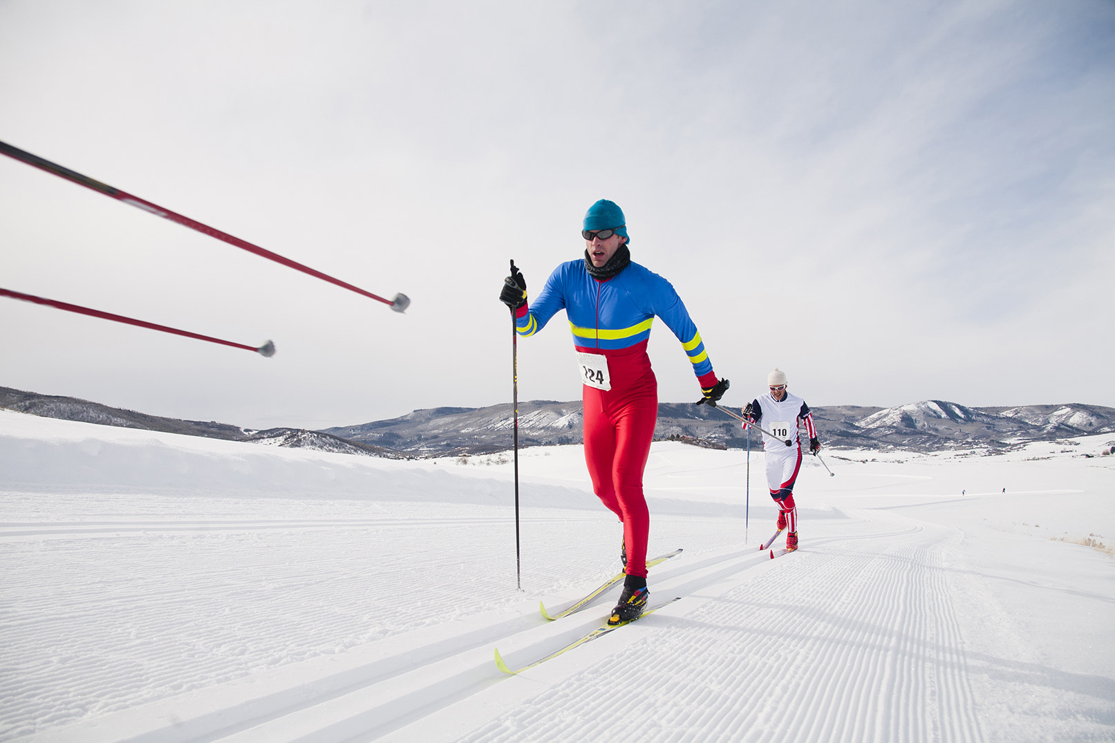 Canon EOS 5D sample photo. Nordic ski race 06 photography