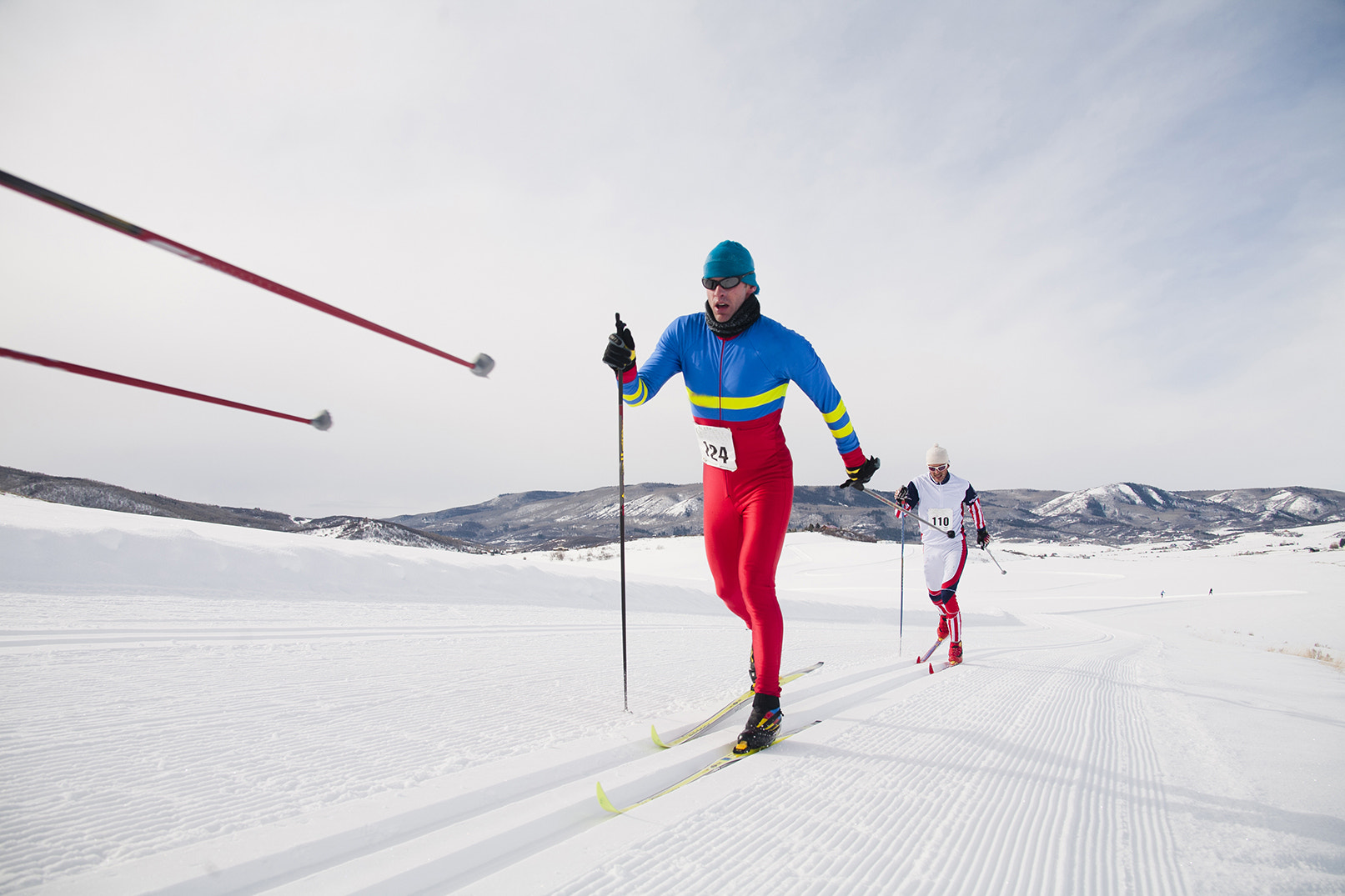 Canon EF 28-300mm F3.5-5.6L IS USM sample photo. Nordic ski race 06 photography