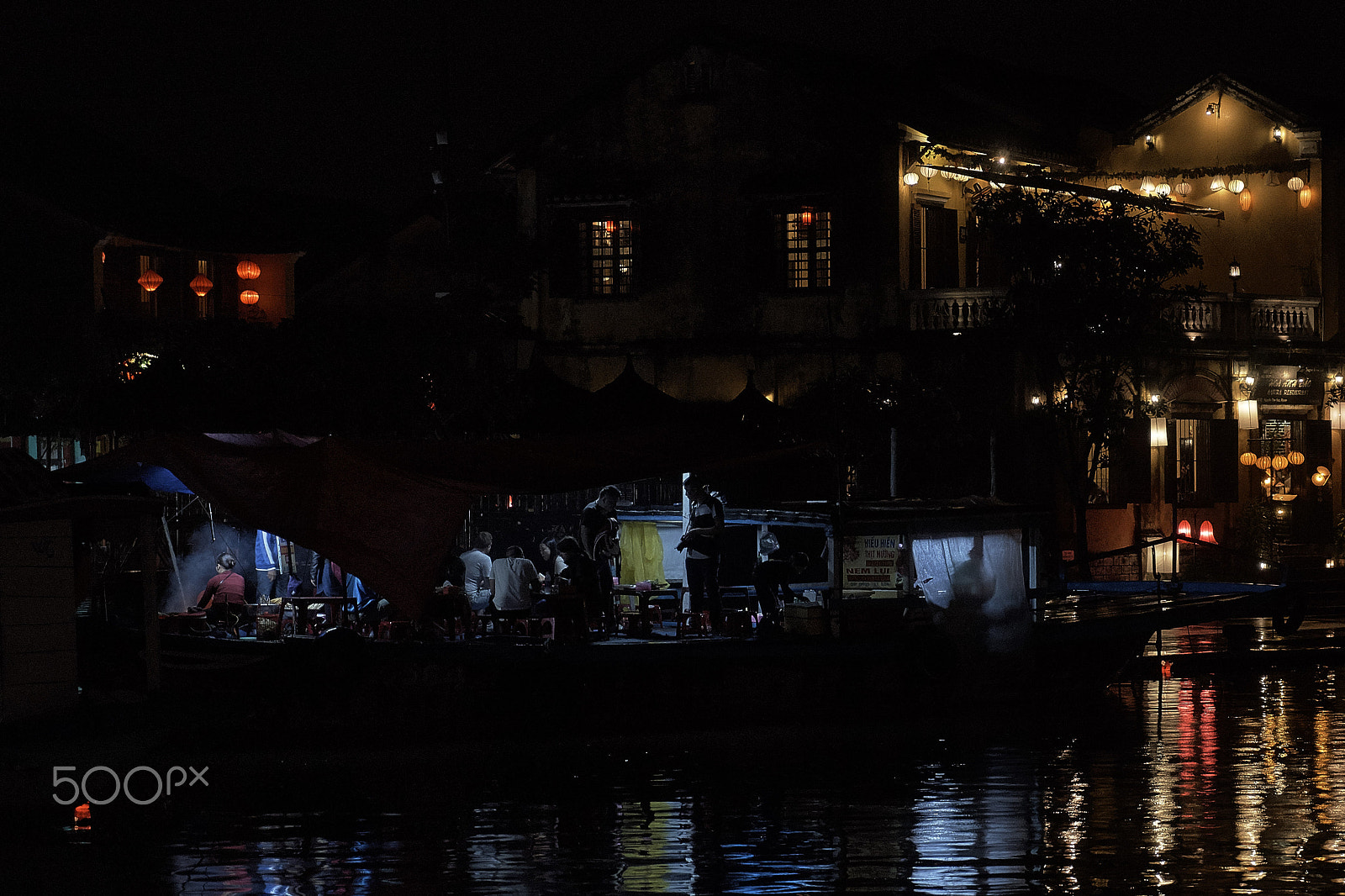 Sony a7 sample photo. Cena en los botes photography