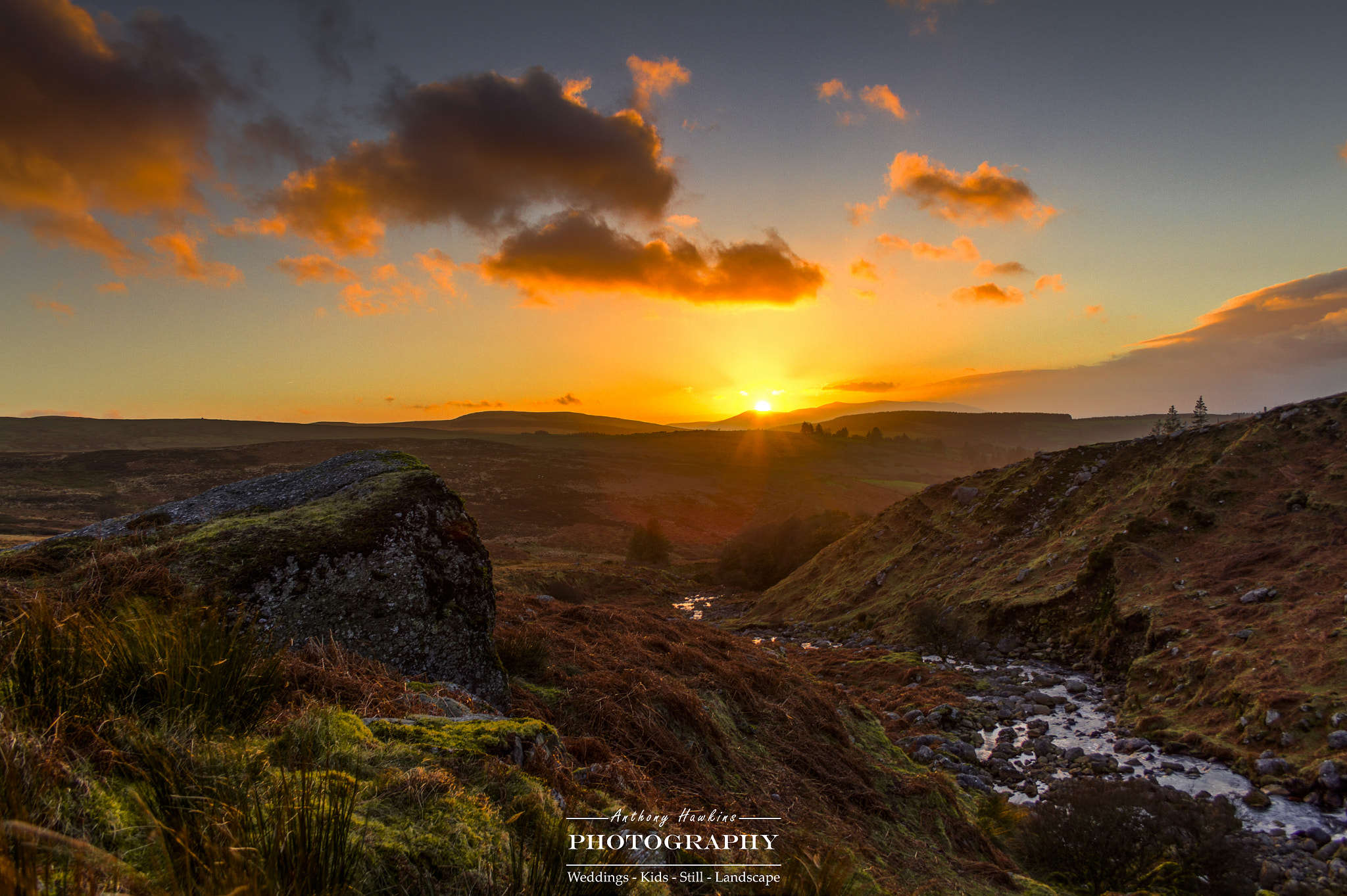 Canon EF-S 18-55mm F3.5-5.6 II sample photo. Nire valley sunset photography