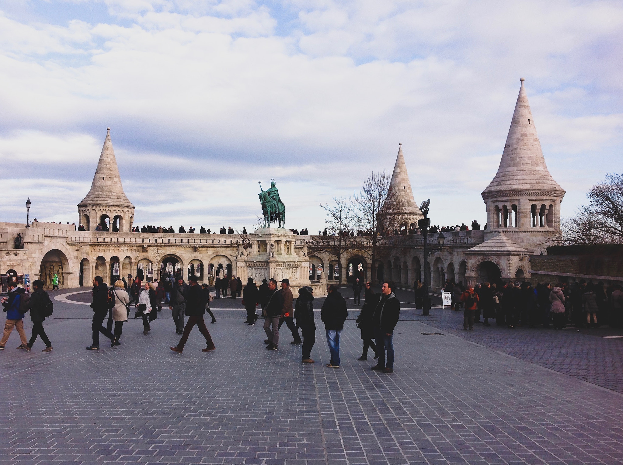 Apple iPad sample photo. Fisherman's bastion photography