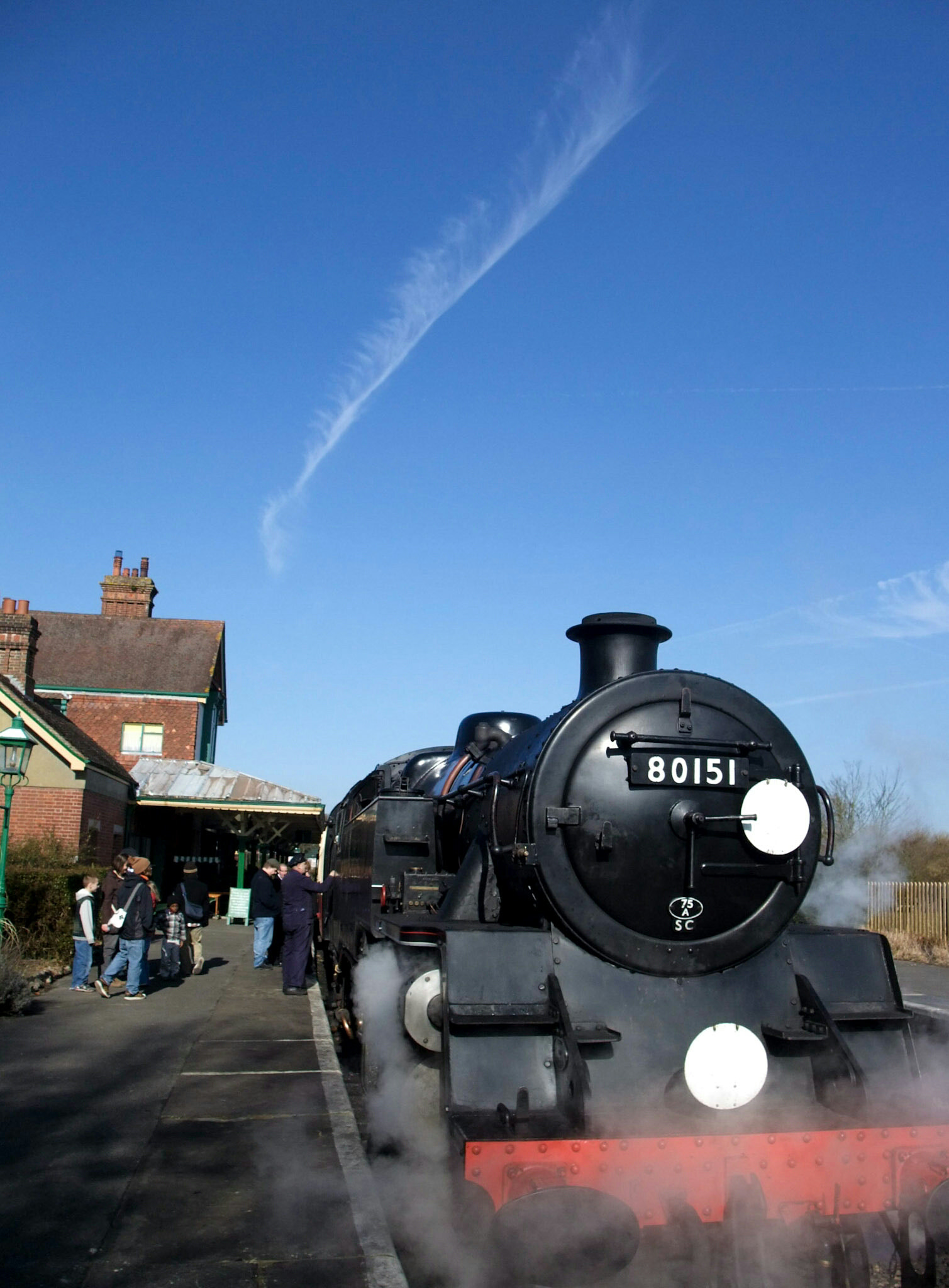 Fujifilm FinePix F100fd sample photo. Locomotive photography