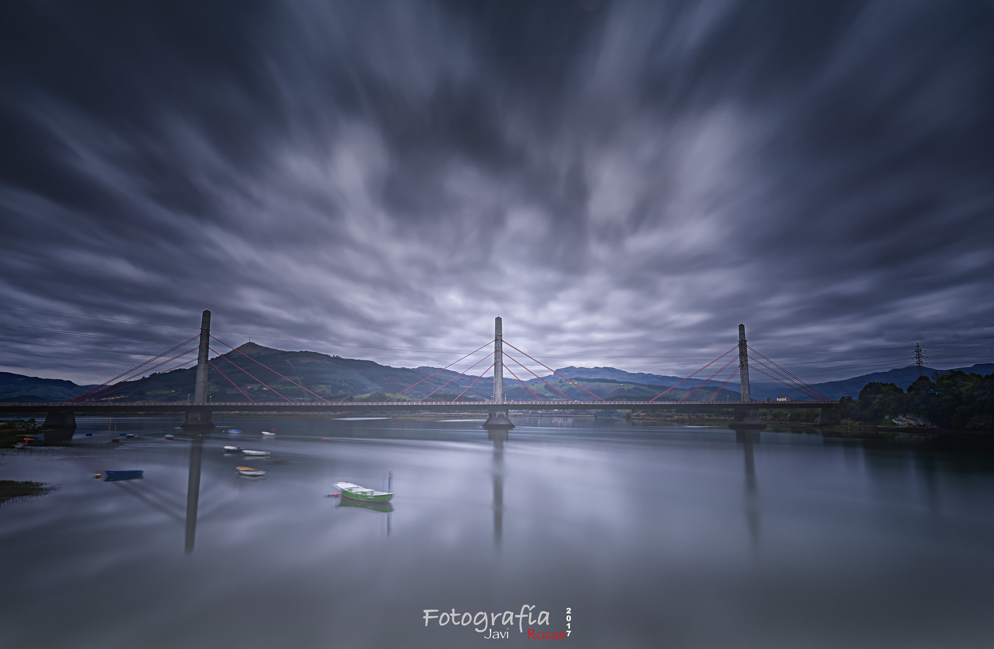 Tamron SP 15-30mm F2.8 Di VC USD sample photo. Colindres bridge fog photography