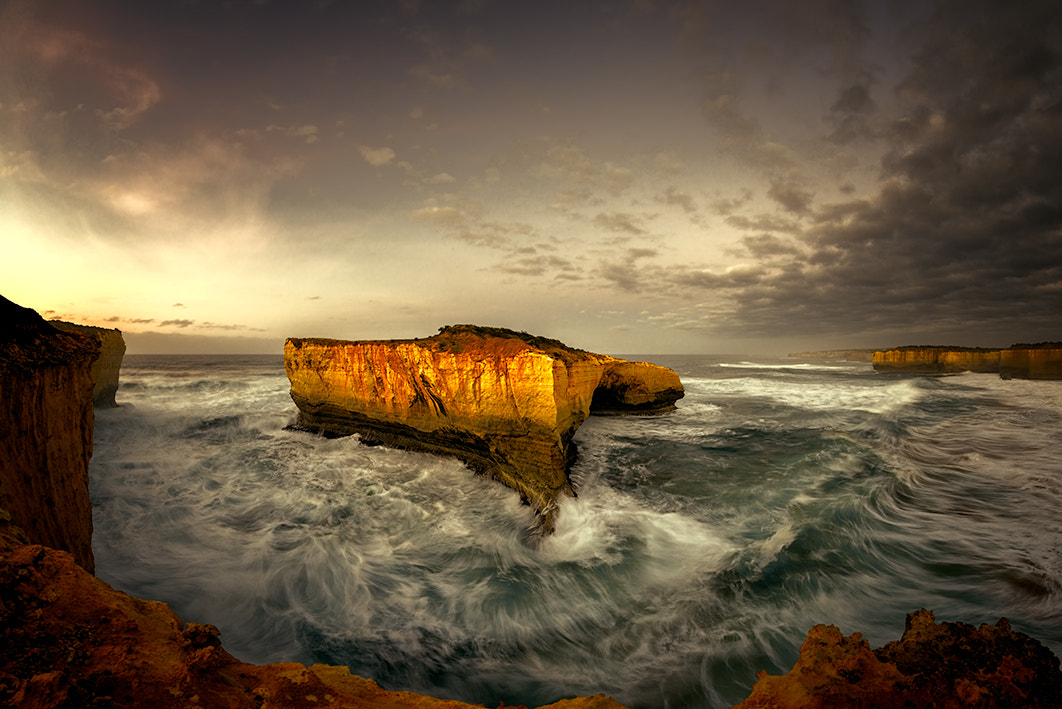 Samyang 12mm F2.8 ED AS NCS Fisheye sample photo. Great ocean road photography