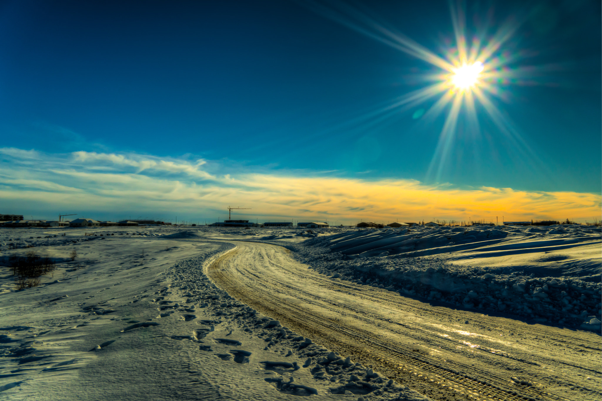 Sony a6500 + Sigma 19mm F2.8 EX DN sample photo. Lonesome road photography