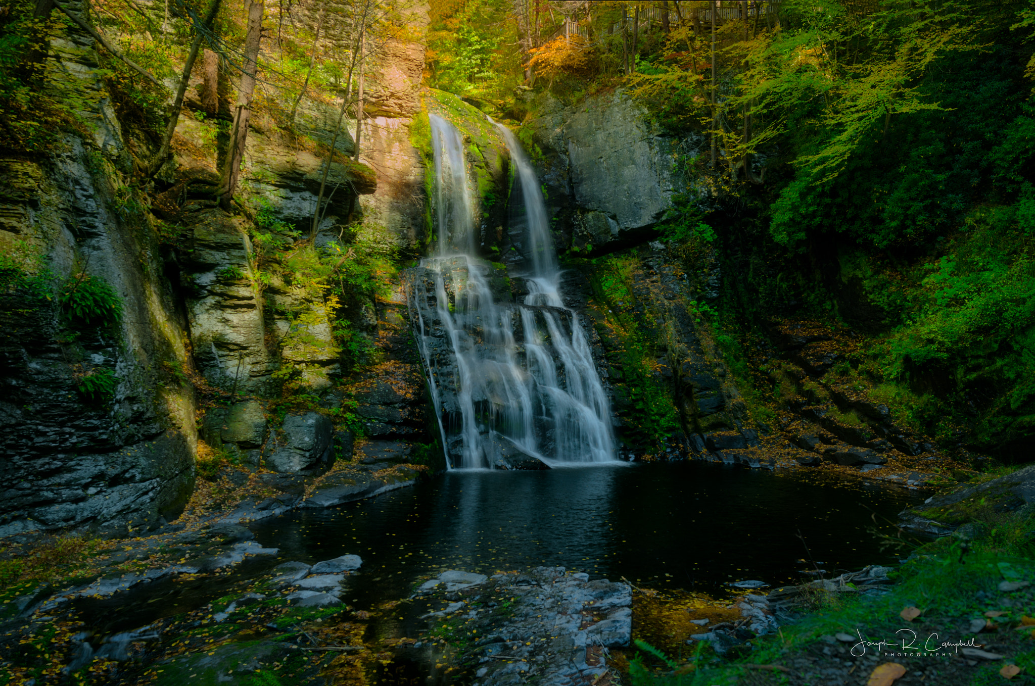 Nikon D7000 + Samyang 16mm F2 ED AS UMC CS sample photo. Autumn falls photography