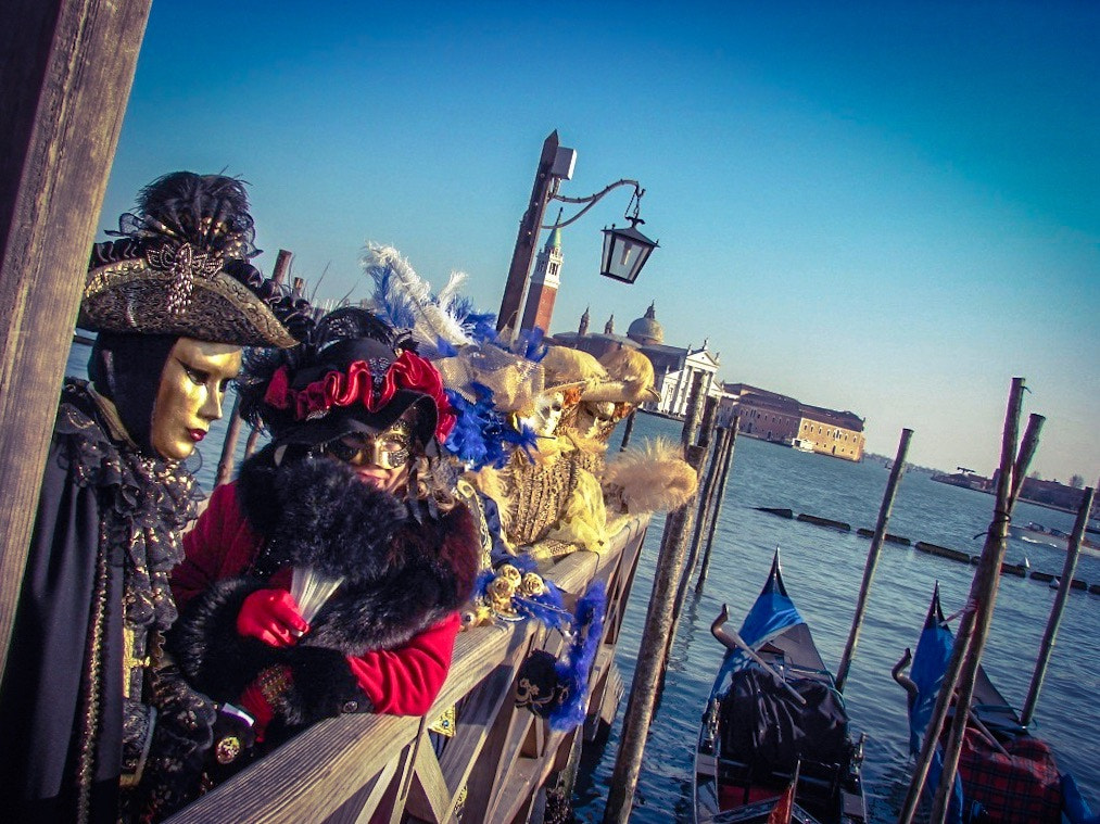 Sony DSC-H2 sample photo. Venice & carnival photography