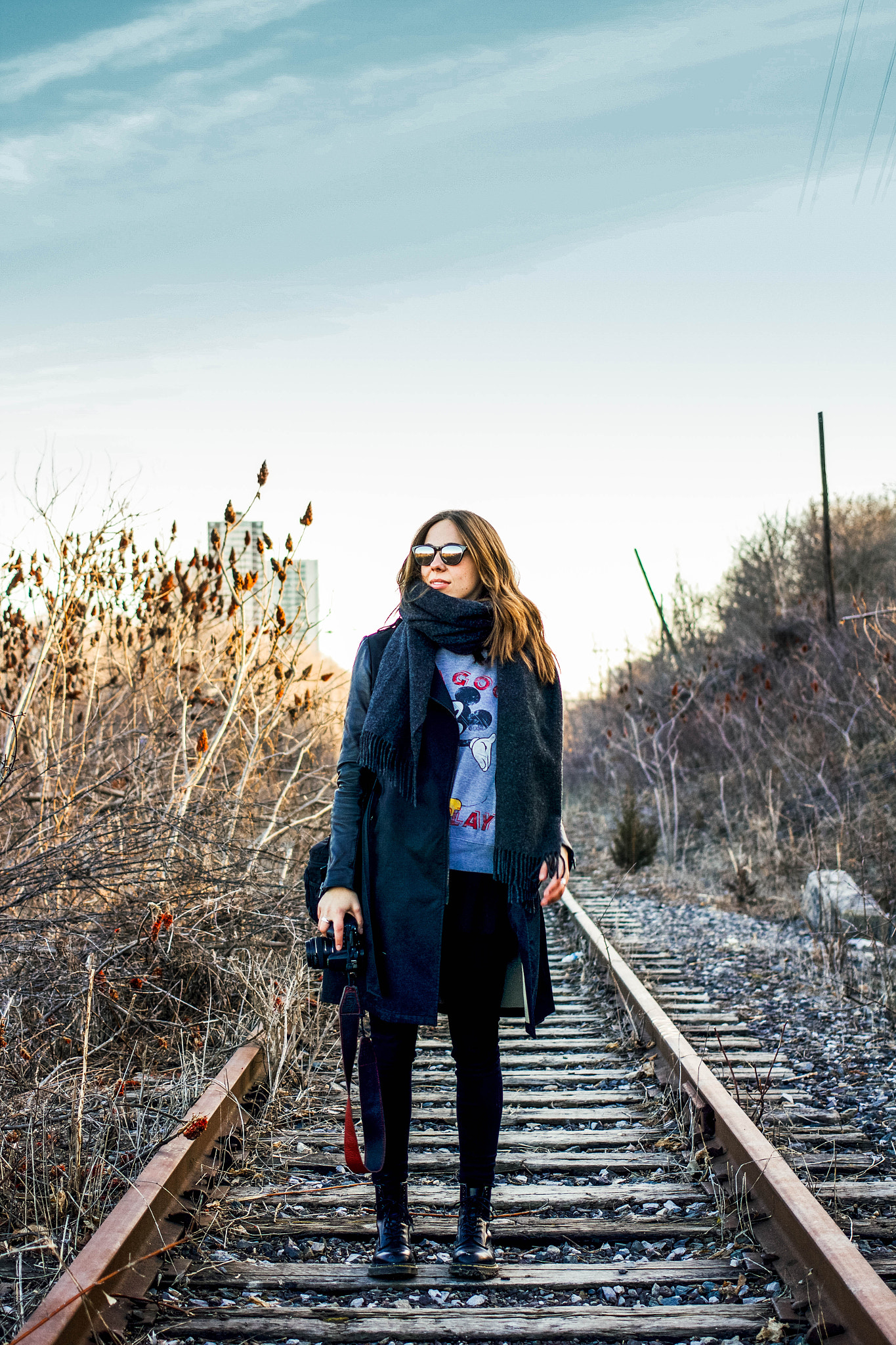 Canon EOS 60D + Canon EF 40mm F2.8 STM sample photo. Railroad glamour shot photography