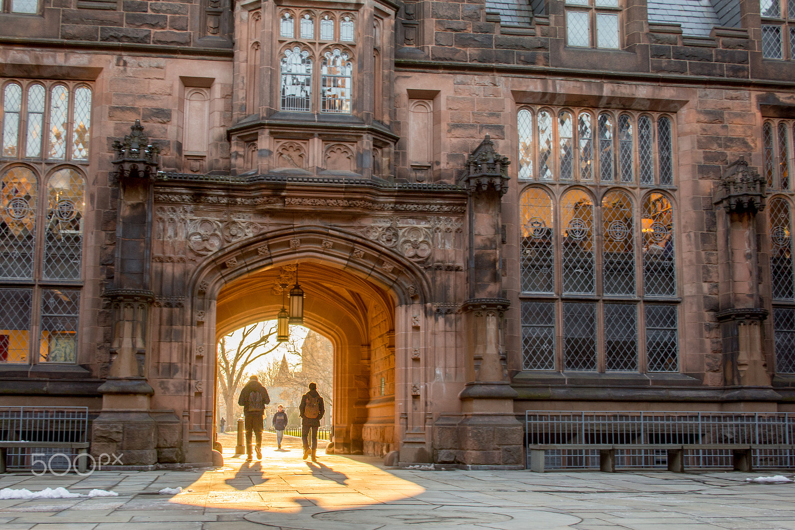 Canon EF-S 18-55mm F3.5-5.6 II sample photo. Princeton peristyle photography