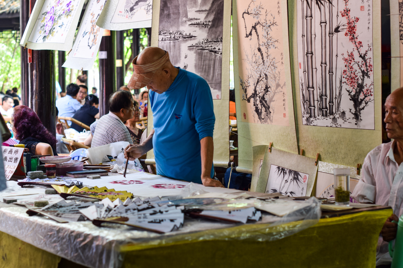 Nikon D3300 + Nikon AF-S Nikkor 50mm F1.4G sample photo. Artisan at work photography