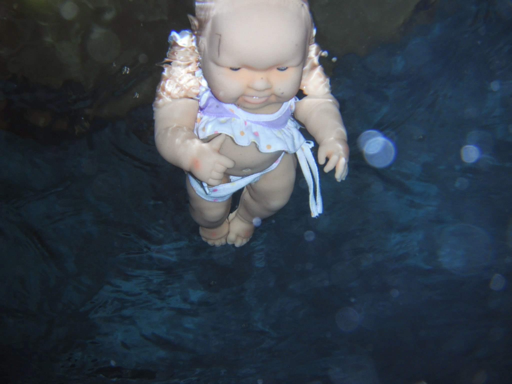 FujiFilm FinePix XP10 (FinePix XP11) sample photo. Drowning doll photography