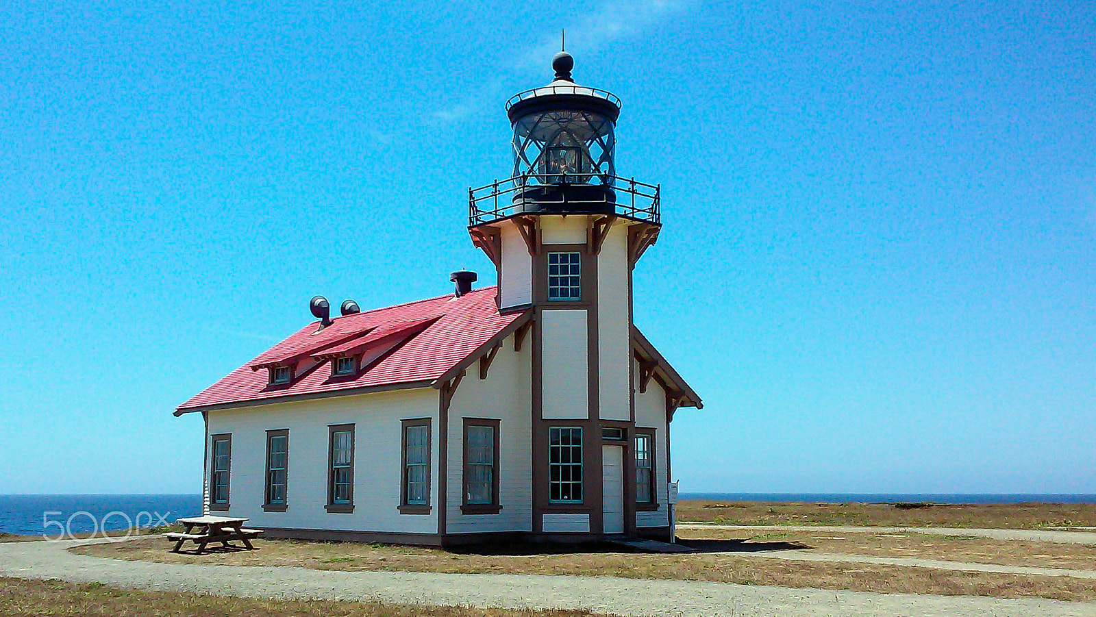 LG L90 sample photo. Point cabrillo light station photography