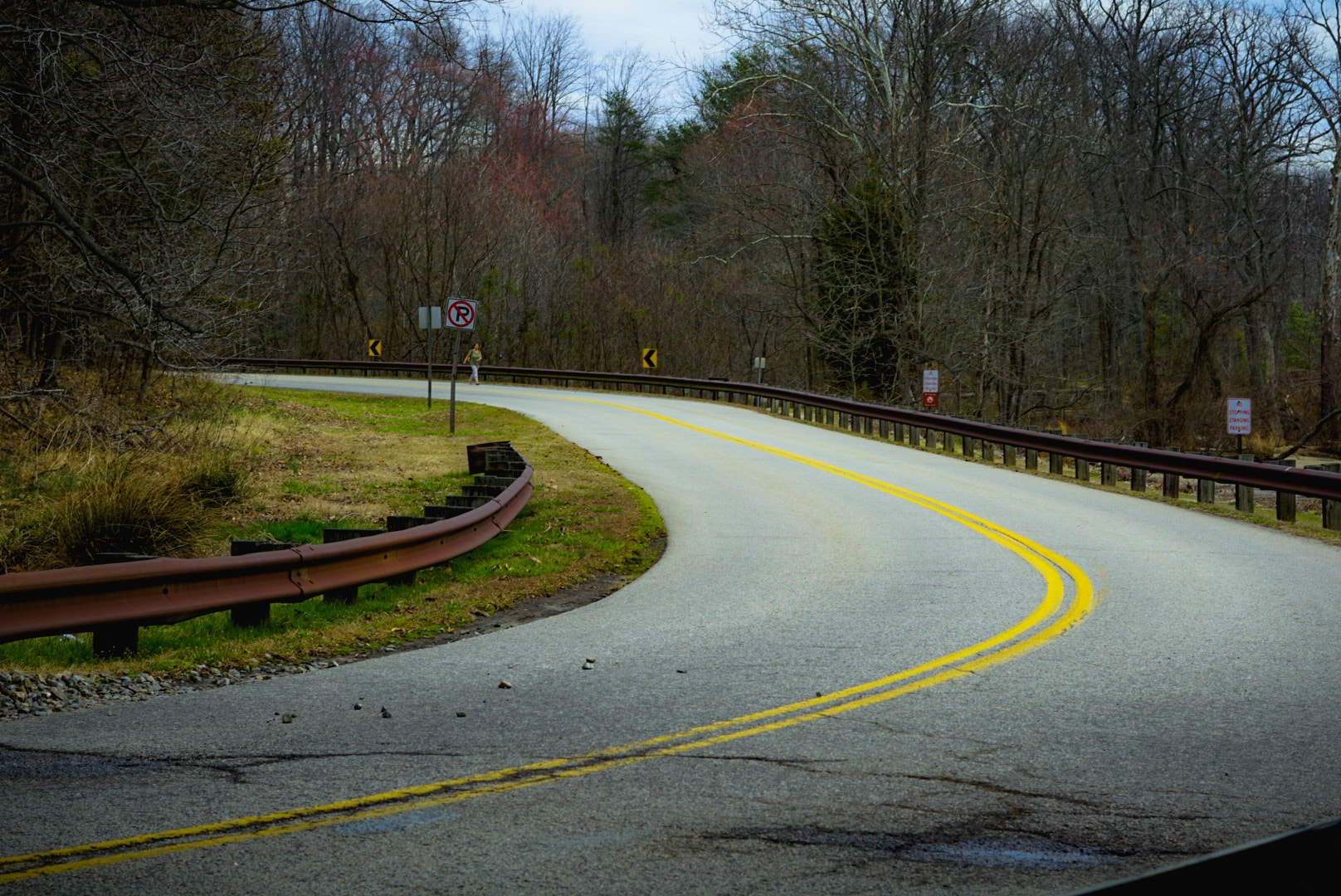Sony FE 50mm F1.8 sample photo. Curved road photography