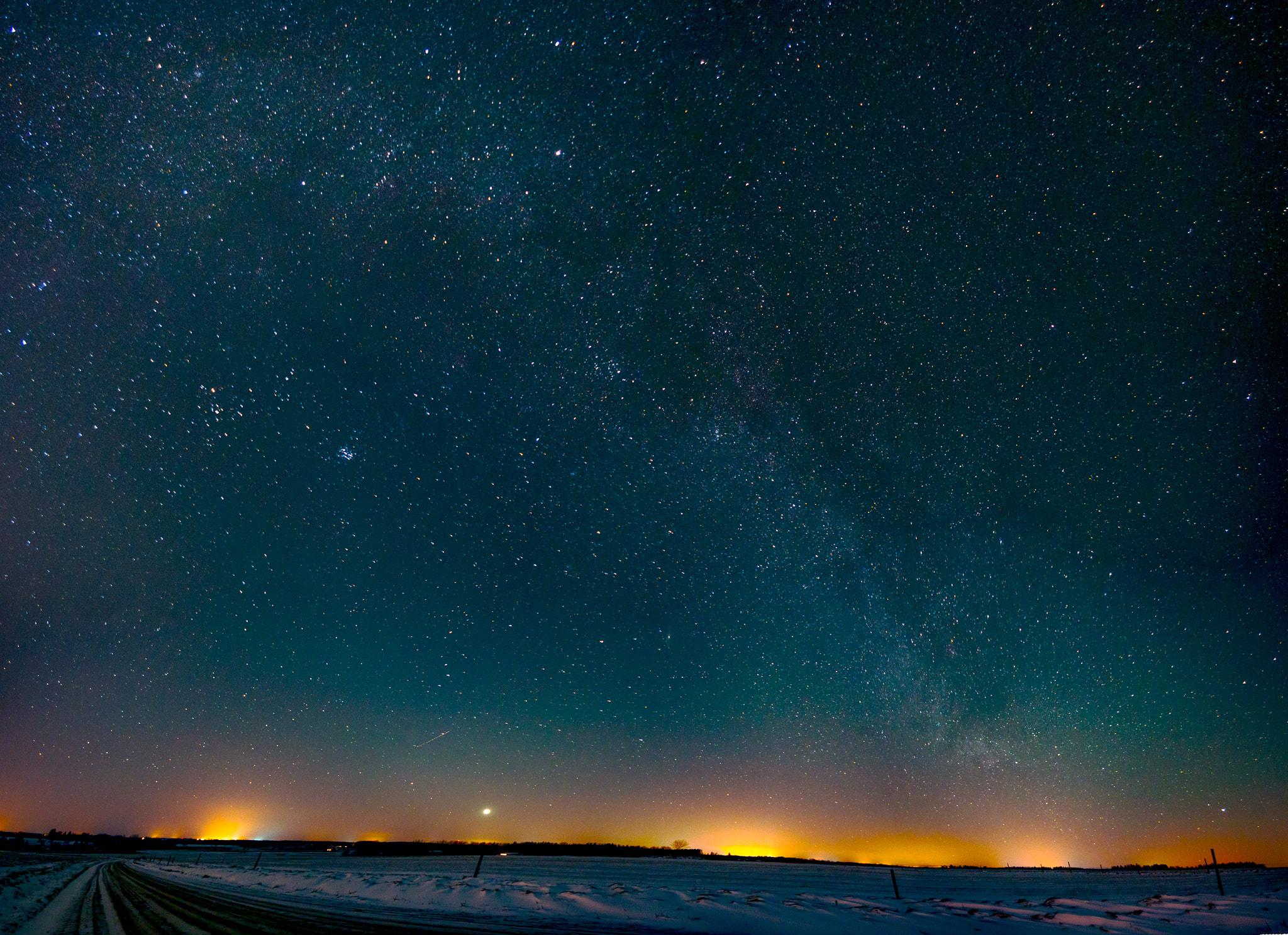 Pentax K-30 sample photo. Night sky photography