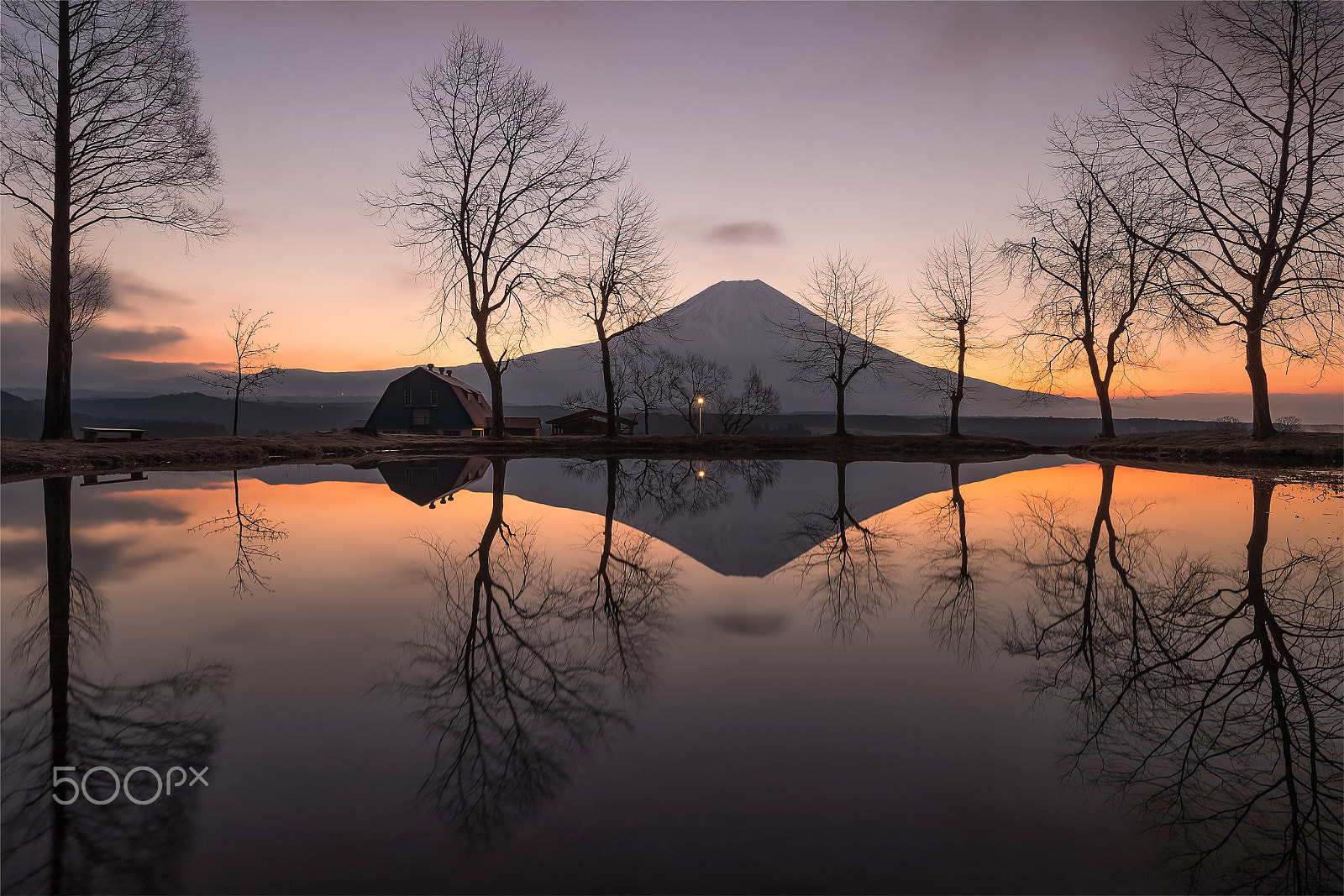 Canon EOS-1D X Mark II + Canon EF 11-24mm F4L USM sample photo. Mountain fuji in the morning photography