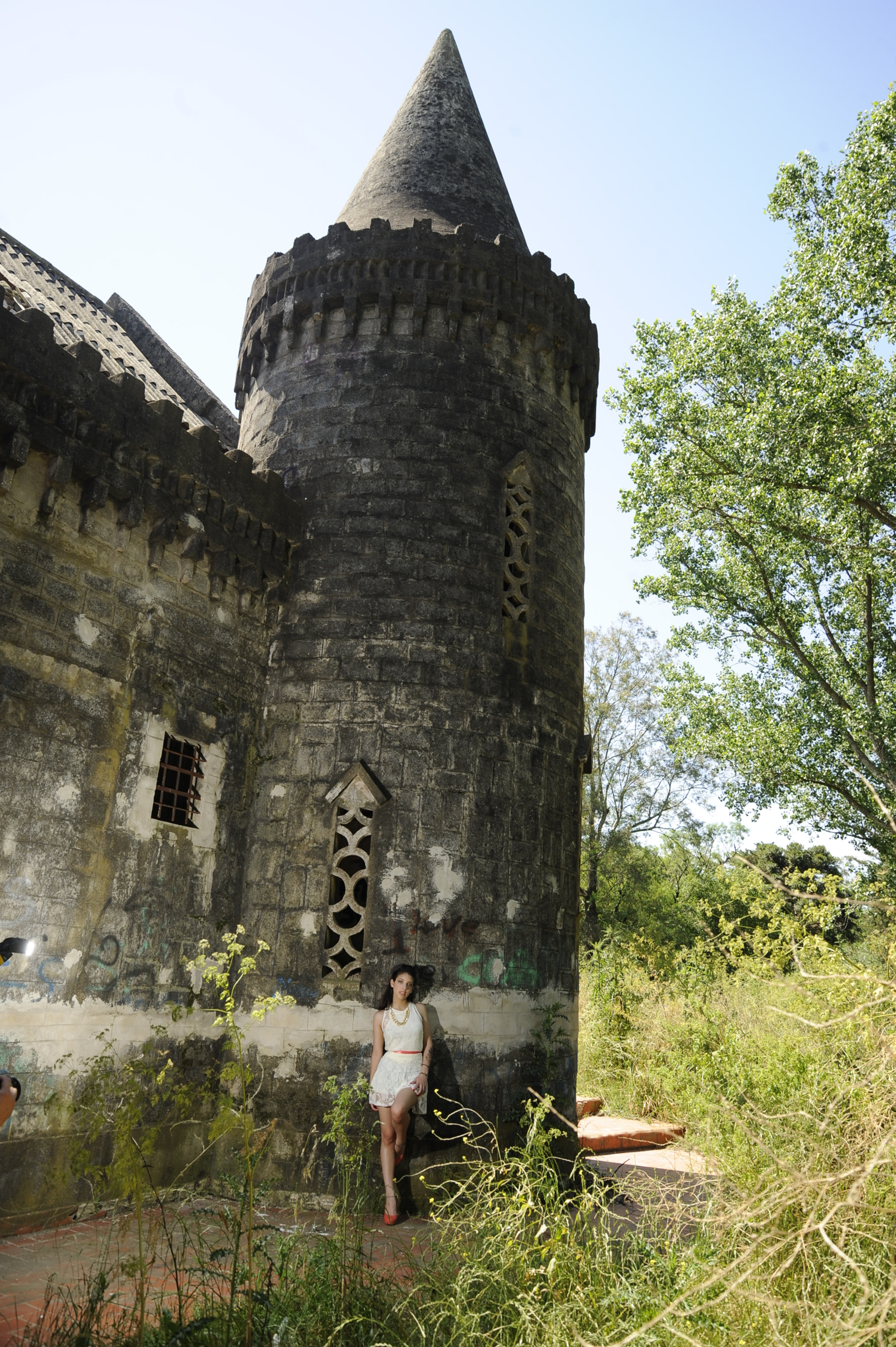 Nikon D3 sample photo. Castle photography