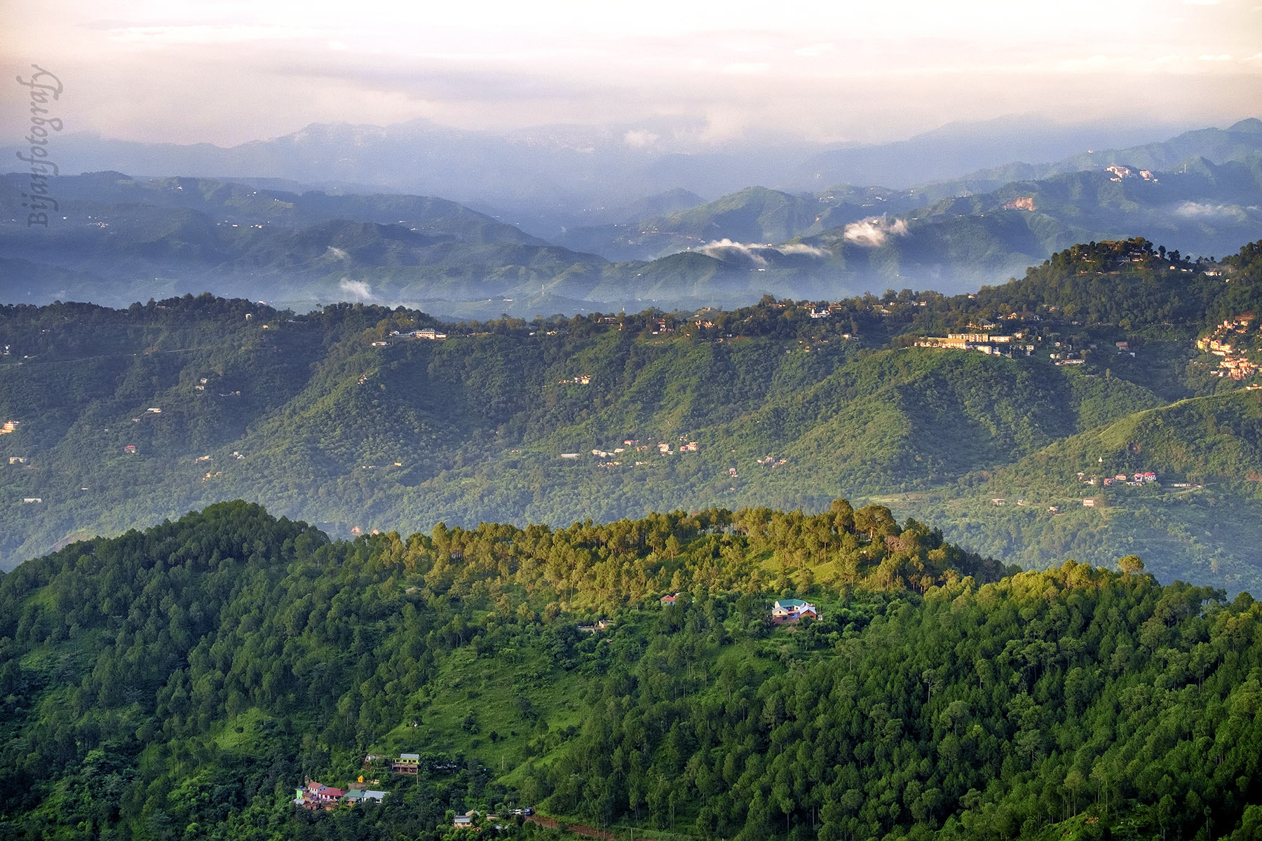 Fujifilm X-E1 + Fujifilm XC 50-230mm F4.5-6.7 OIS sample photo. Kasauli view ... photography