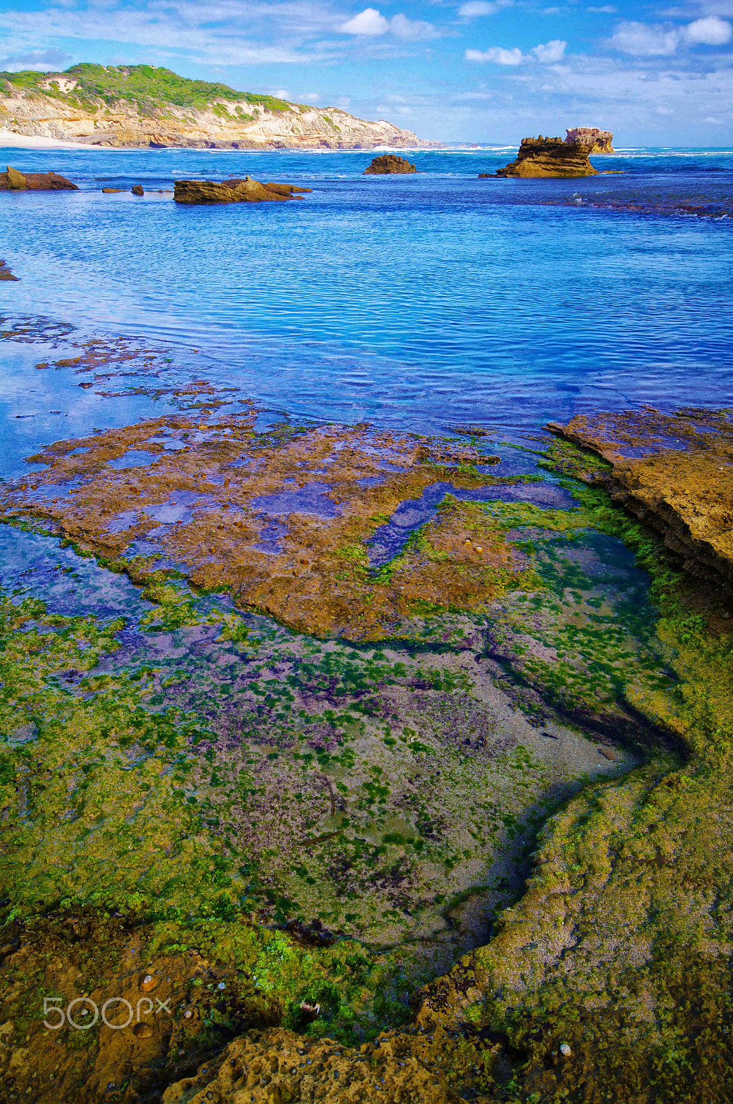 Pentax K-7 sample photo. Sorrento seascape photography