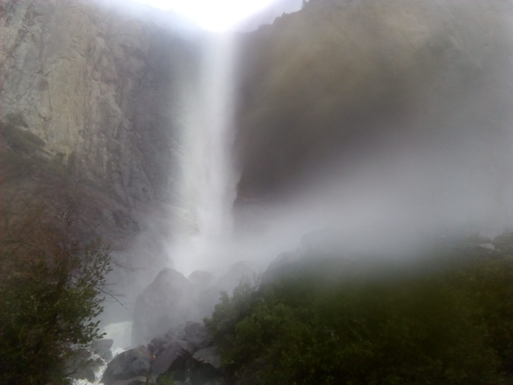 ZTE BLADE A452 sample photo. The bridalveilfall, yosemite photography