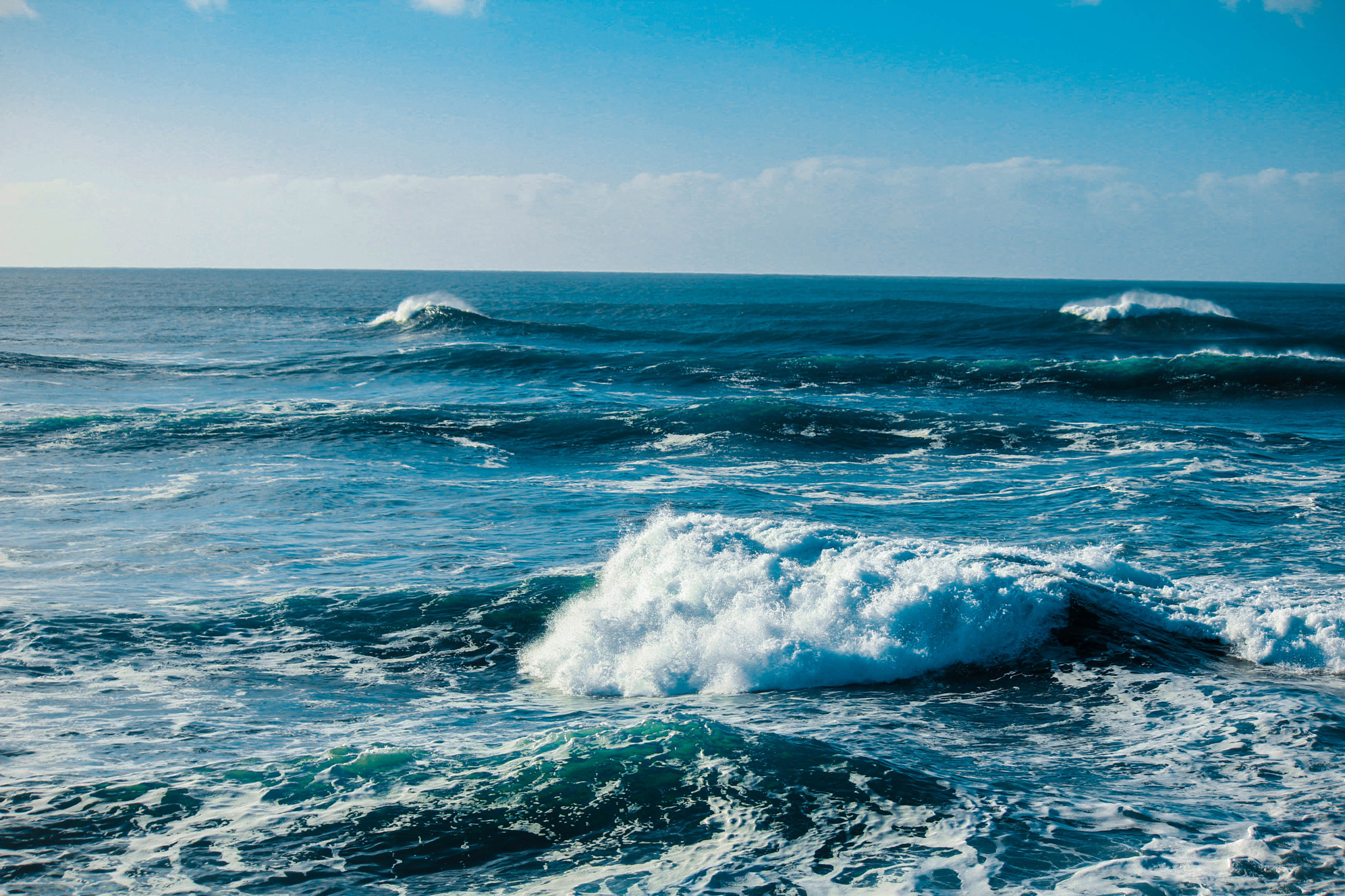 Canon EOS 550D (EOS Rebel T2i / EOS Kiss X4) sample photo. Blue ocean photography