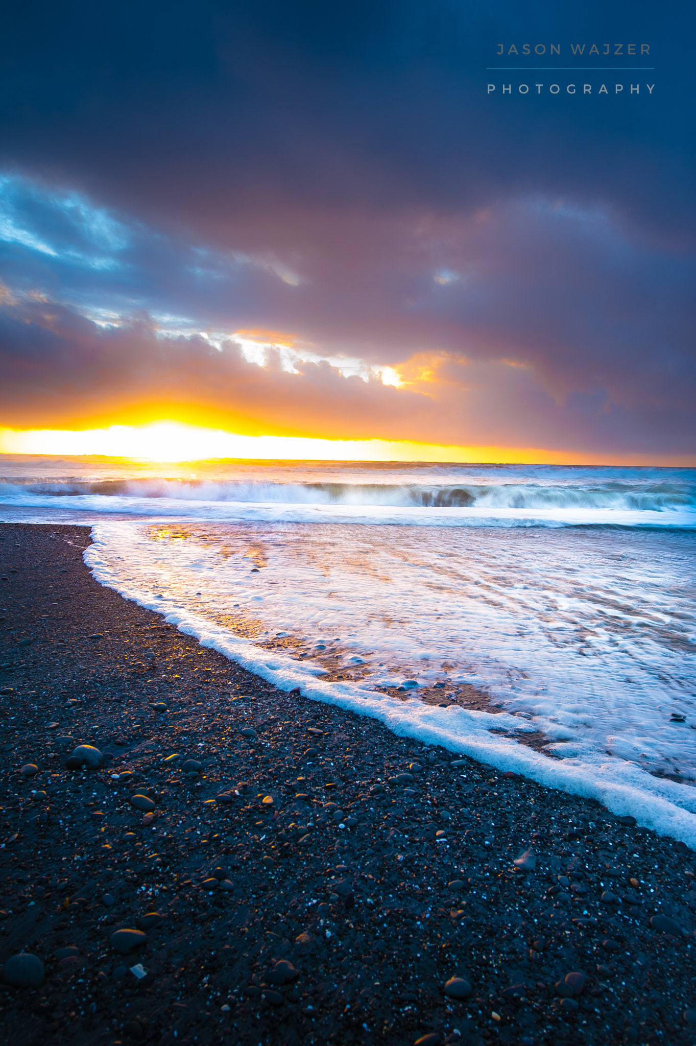 Nikon AF-S Nikkor 14-24mm F2.8G ED sample photo. Last light on punakaiki photography