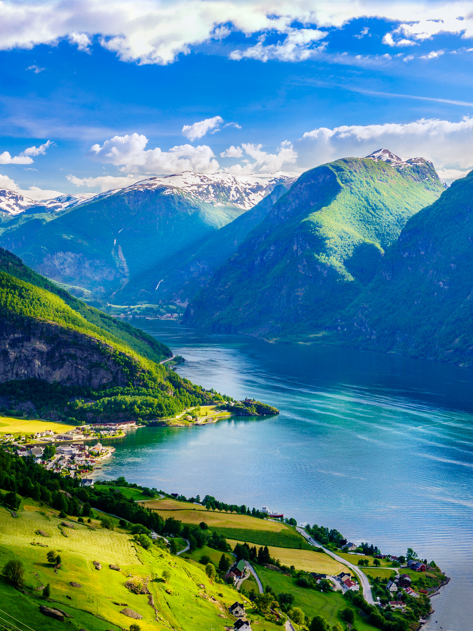 Sony Alpha NEX-6 sample photo. Lights and shadows of sognefjord photography