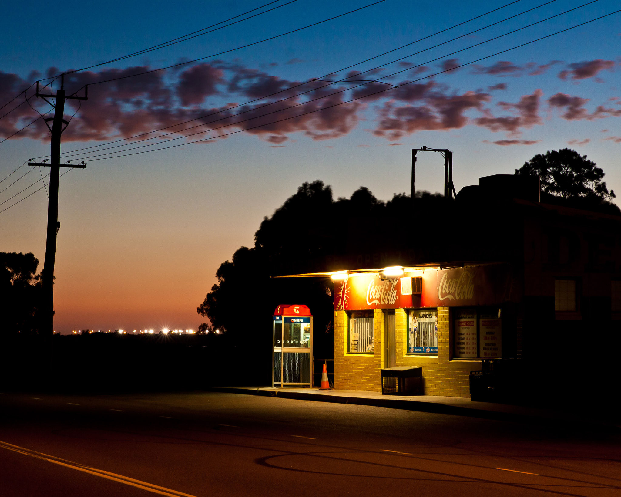 Sigma 24-70mm F2.8 EX DG Macro sample photo. The old corner store photography