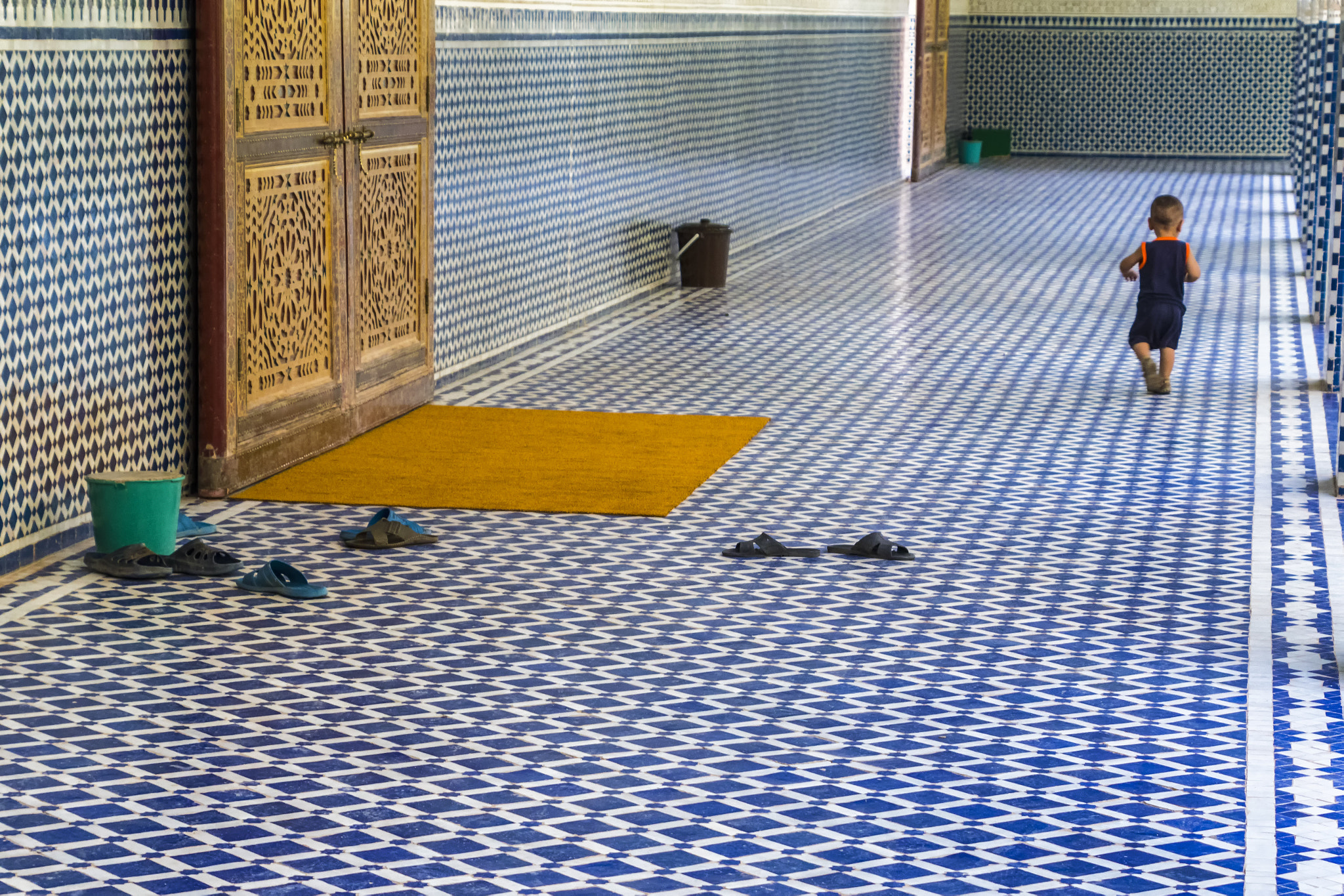 Nikon D500 sample photo. Blue way photography