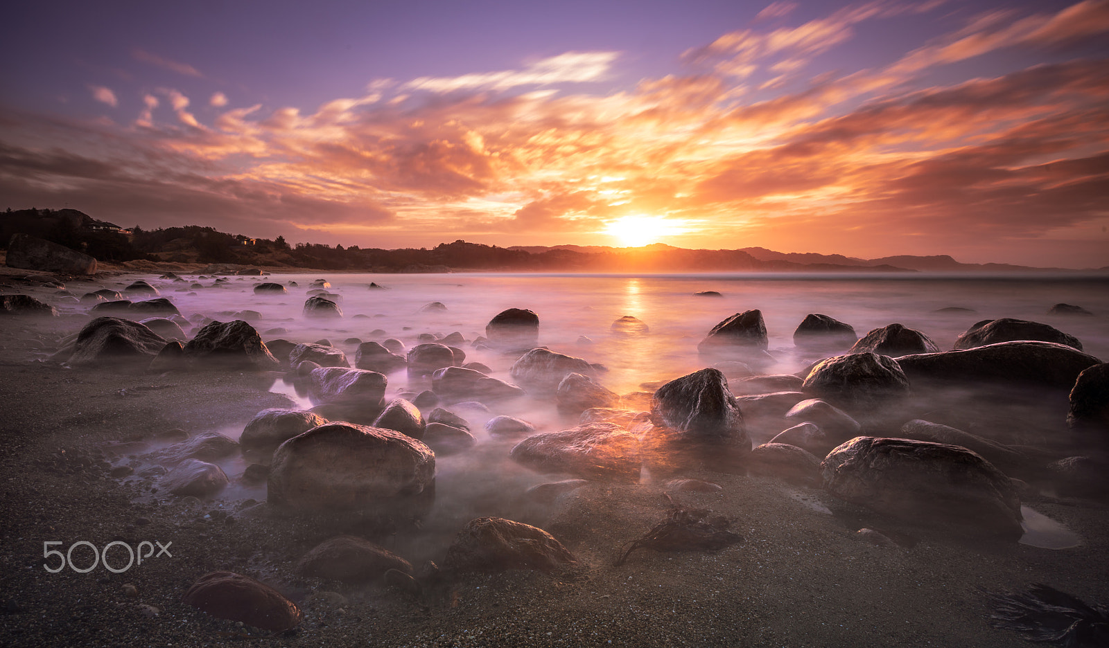 Canon EF 16-35mm F2.8L II USM sample photo. Long exposure sunset photography