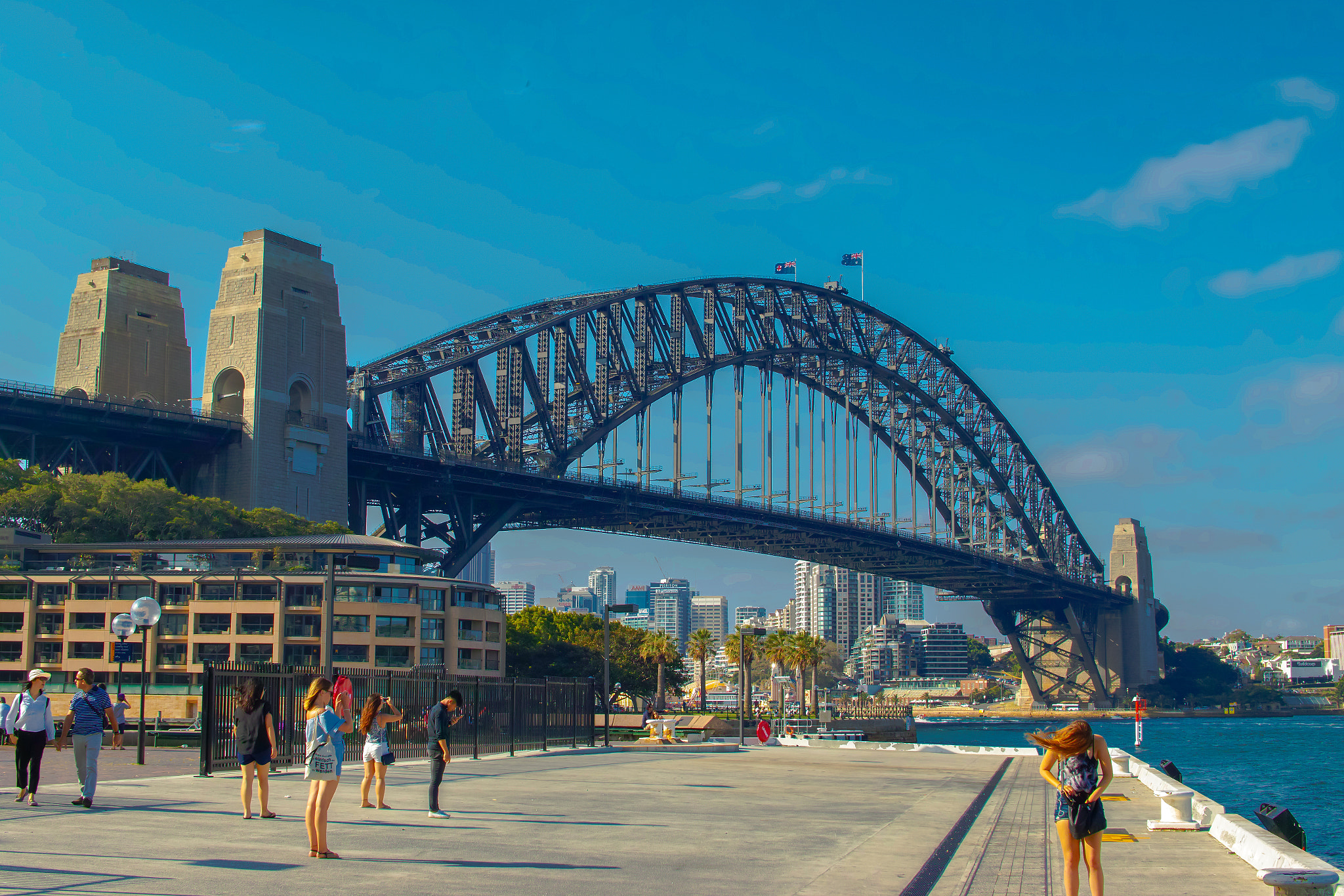 Sigma sd Quattro sample photo. Sydney harbour bridge photography