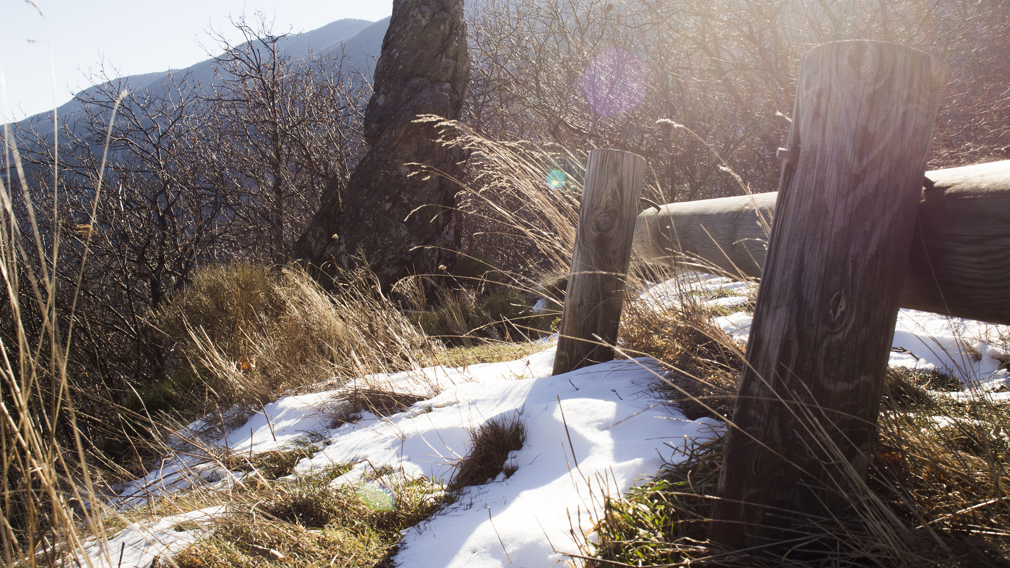 Canon EF 22-55mm f/4-5.6 USM sample photo. Wood fence photography