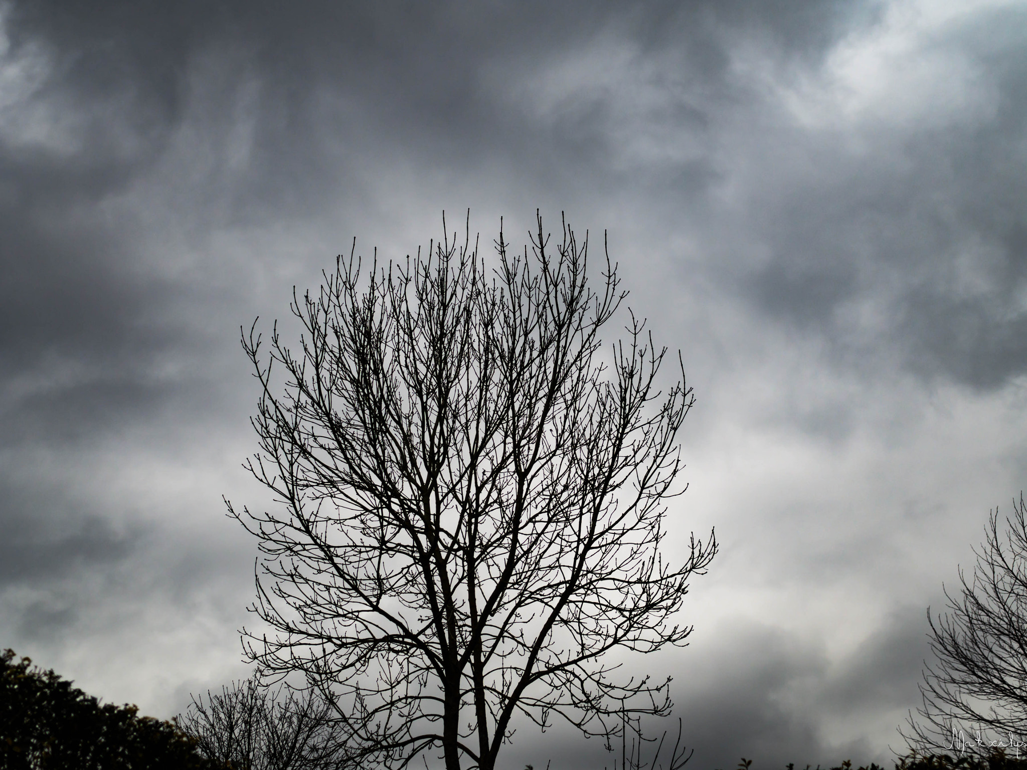 Olympus OM-D E-M10 II + Sigma 30mm F2.8 DN Art sample photo. The same landscape, the different sky photography