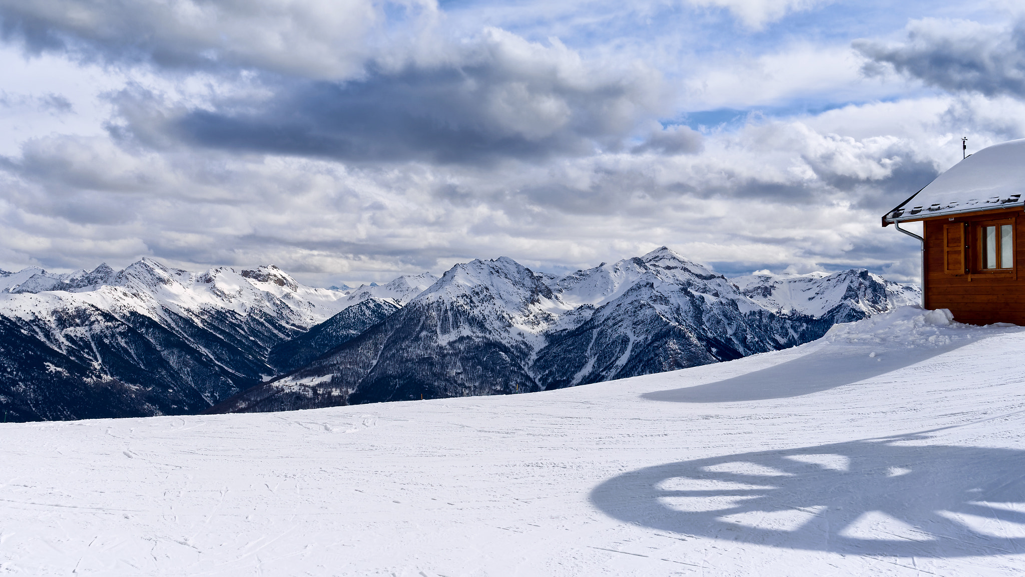 Panasonic Lumix G X Vario 12-35mm F2.8 ASPH Power OIS sample photo. Once upon a time in the alps...the wheel photography