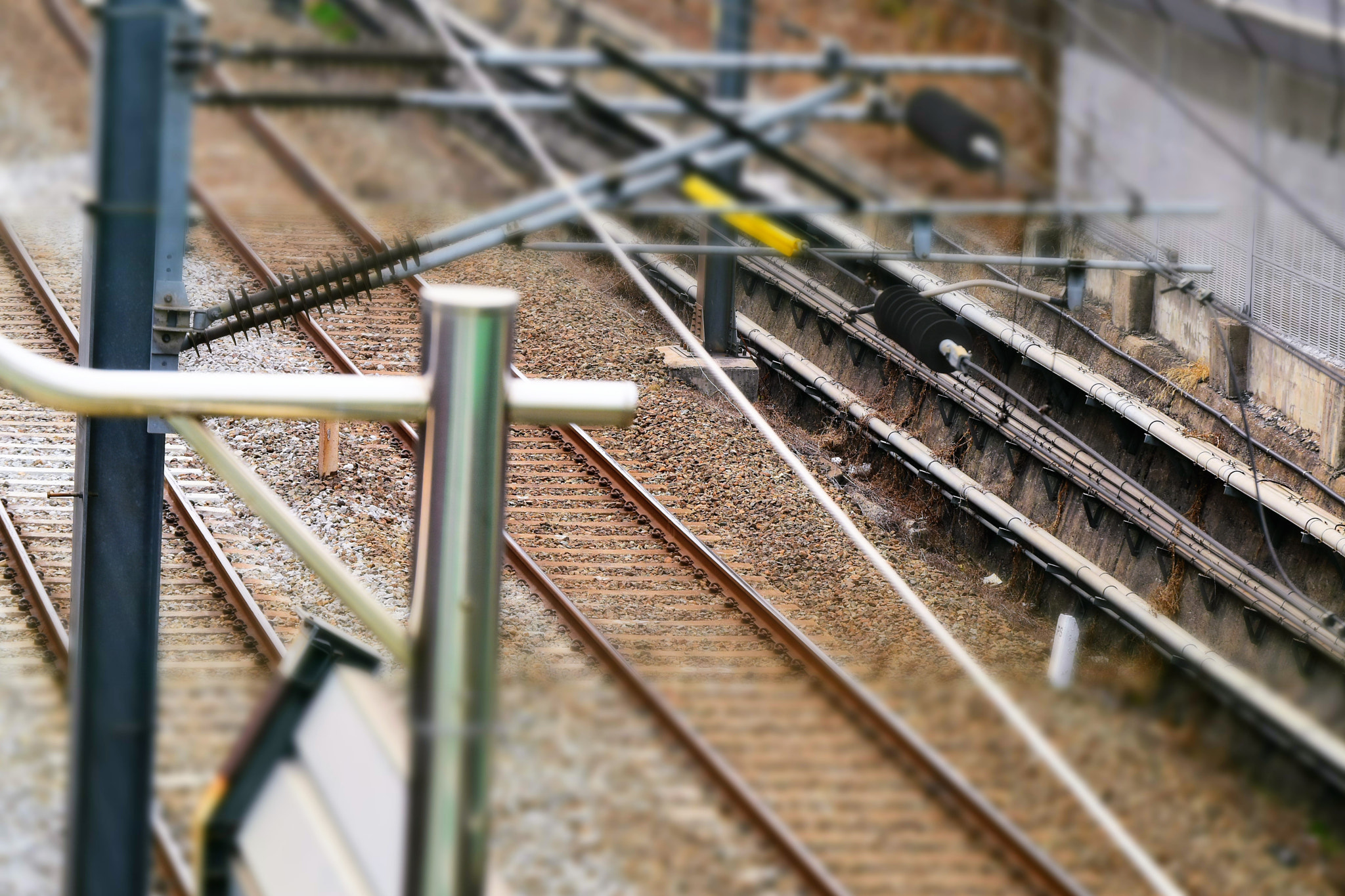 Nikon D5500 sample photo. Time runs through the railway  photography
