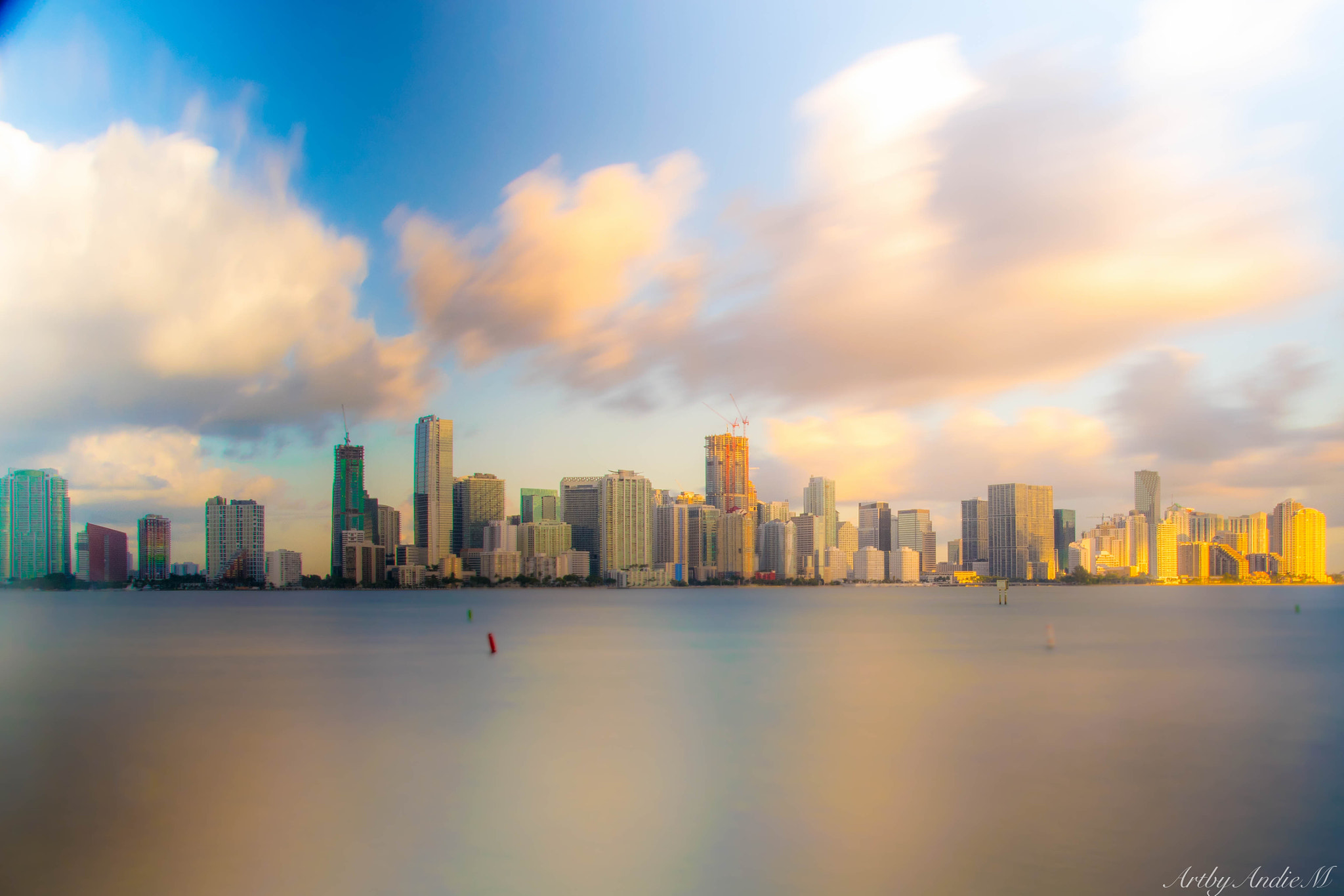 Sigma 18-250mm F3.5-6.3 DC Macro OS HSM sample photo. A beautiful miami sunset photography