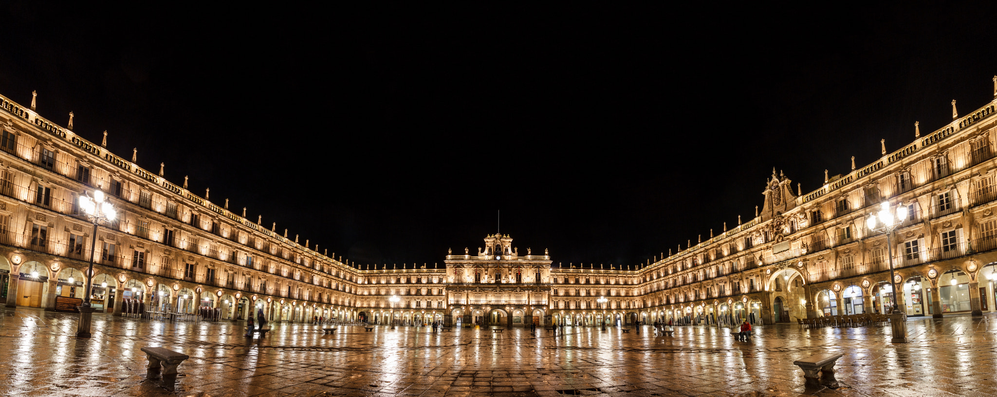 Sigma 17-70mm F2.8-4 DC Macro OS HSM sample photo. Panoramica plaza mayor salamanca photography