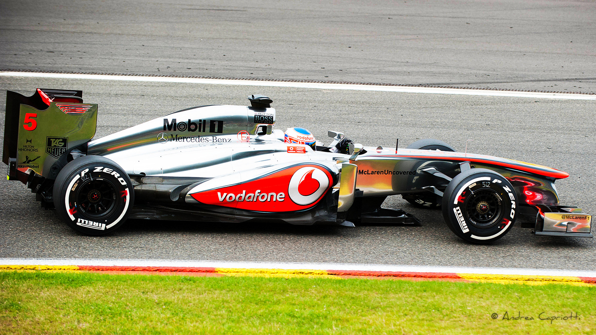 Nikon D700 sample photo. Jenson button team mclaren f1.. photography