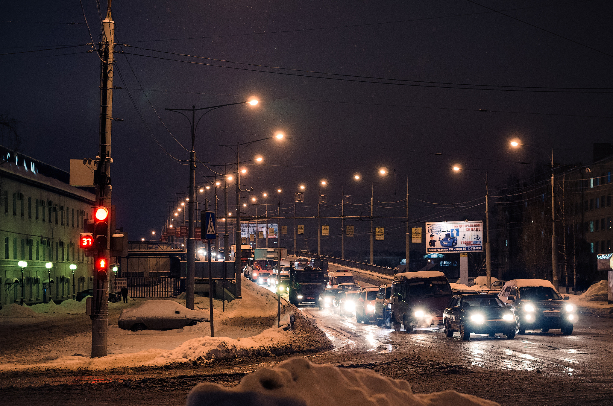 Nikon D7000 + Sigma 50mm F1.4 EX DG HSM sample photo. The lights on the bridge photography