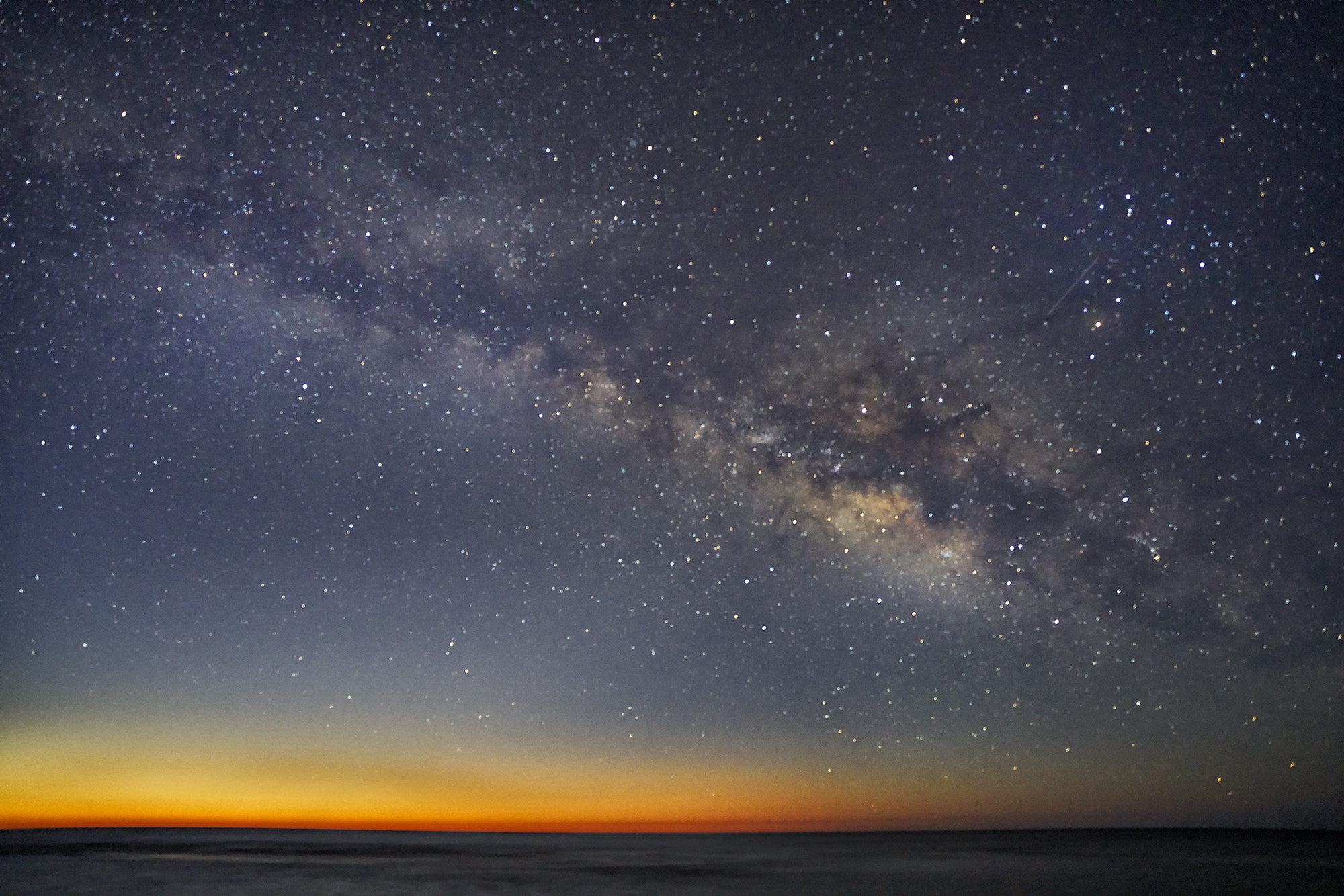 ZEISS Batis 18mm F2.8 sample photo. Milky way from florida panhandle photography