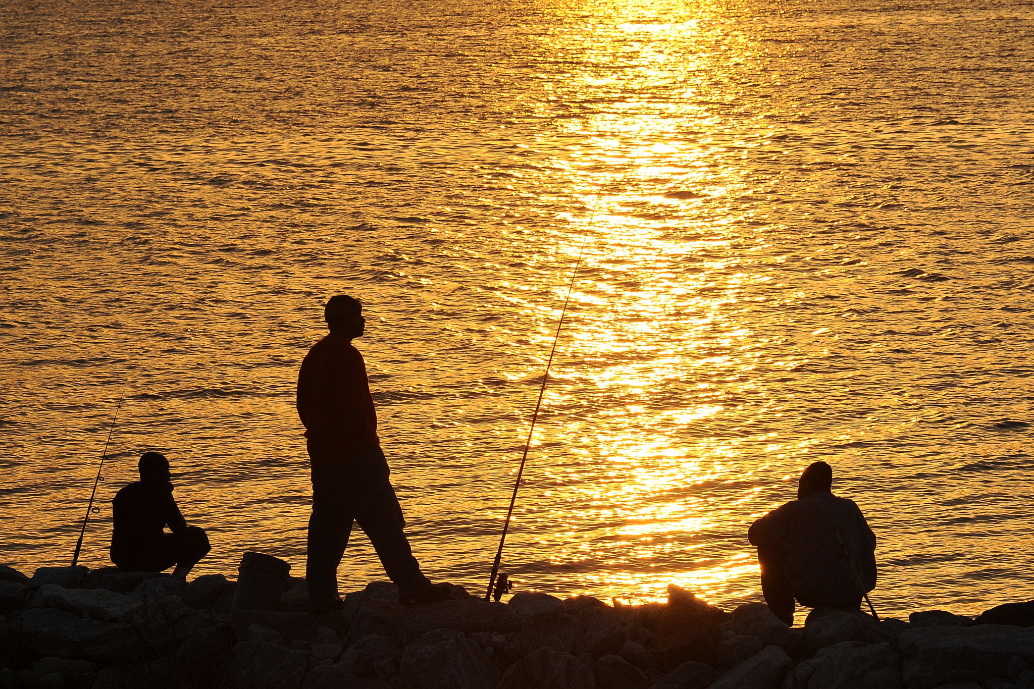 Nikon AF-S Nikkor 70-200mm F2.8G ED VR II sample photo. Fishing photography