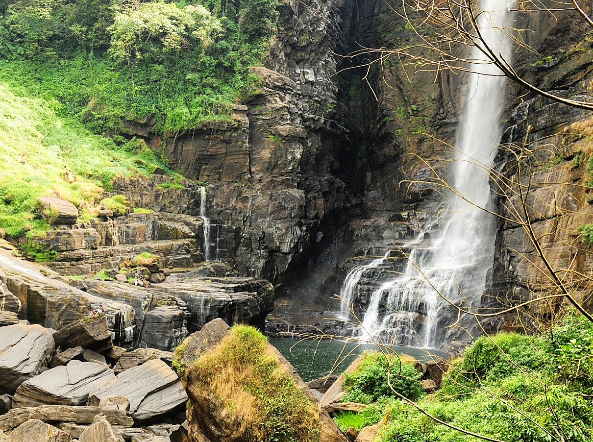 Nikon D300S sample photo. Base of lakshapana falls photography